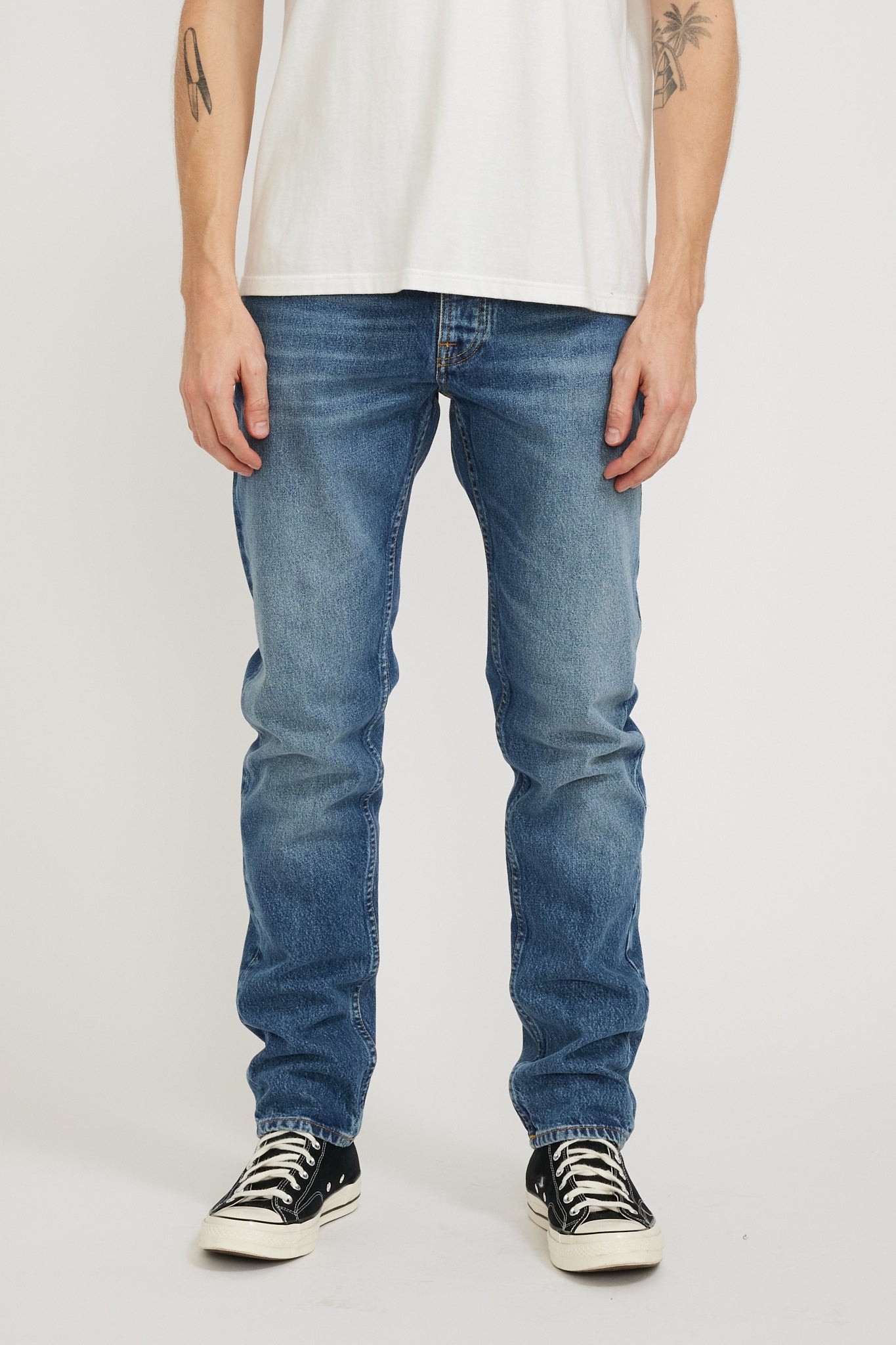 Nudie Jeans Co. | Steady Eddie II Blue Haze | Maplestore