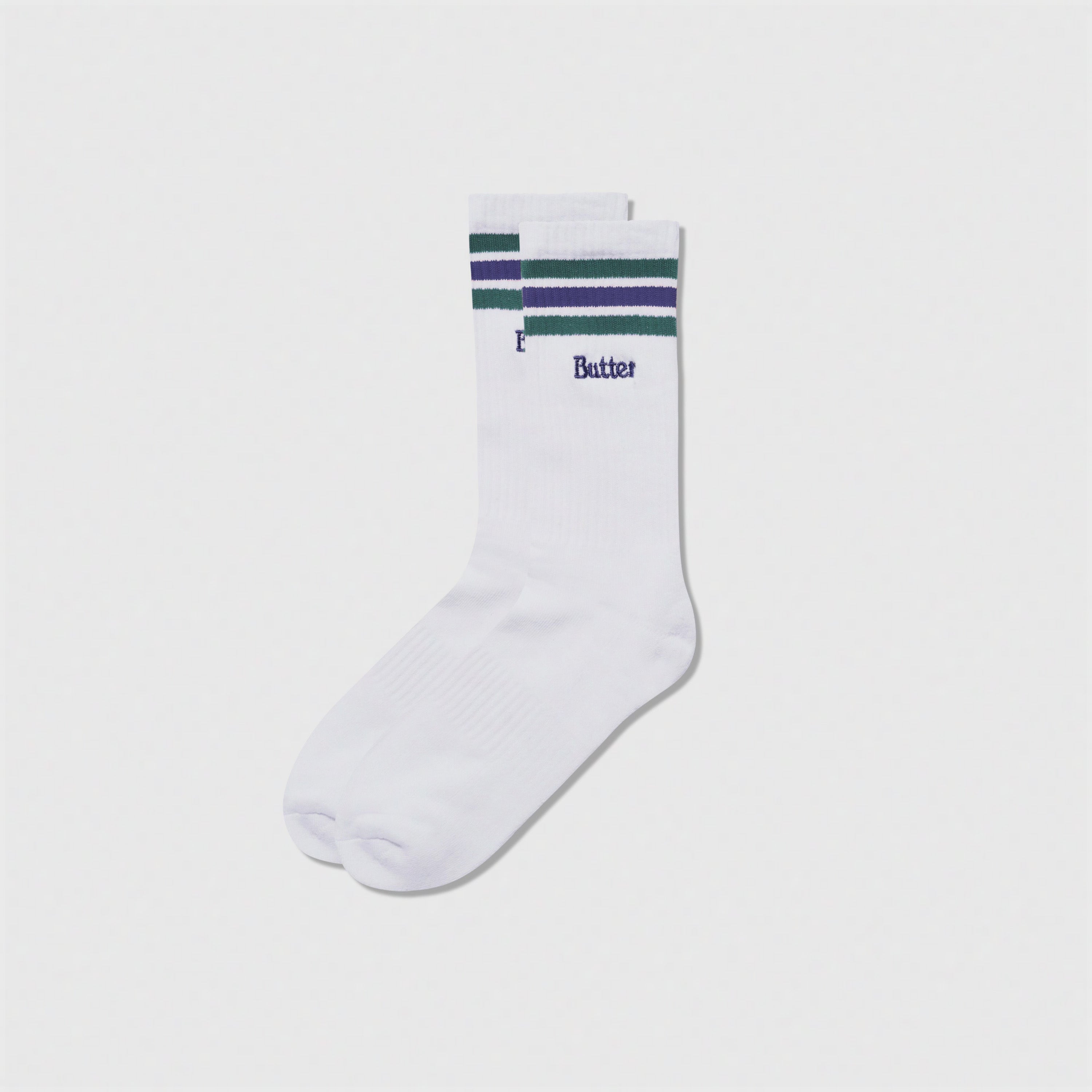 Stripe Socks White