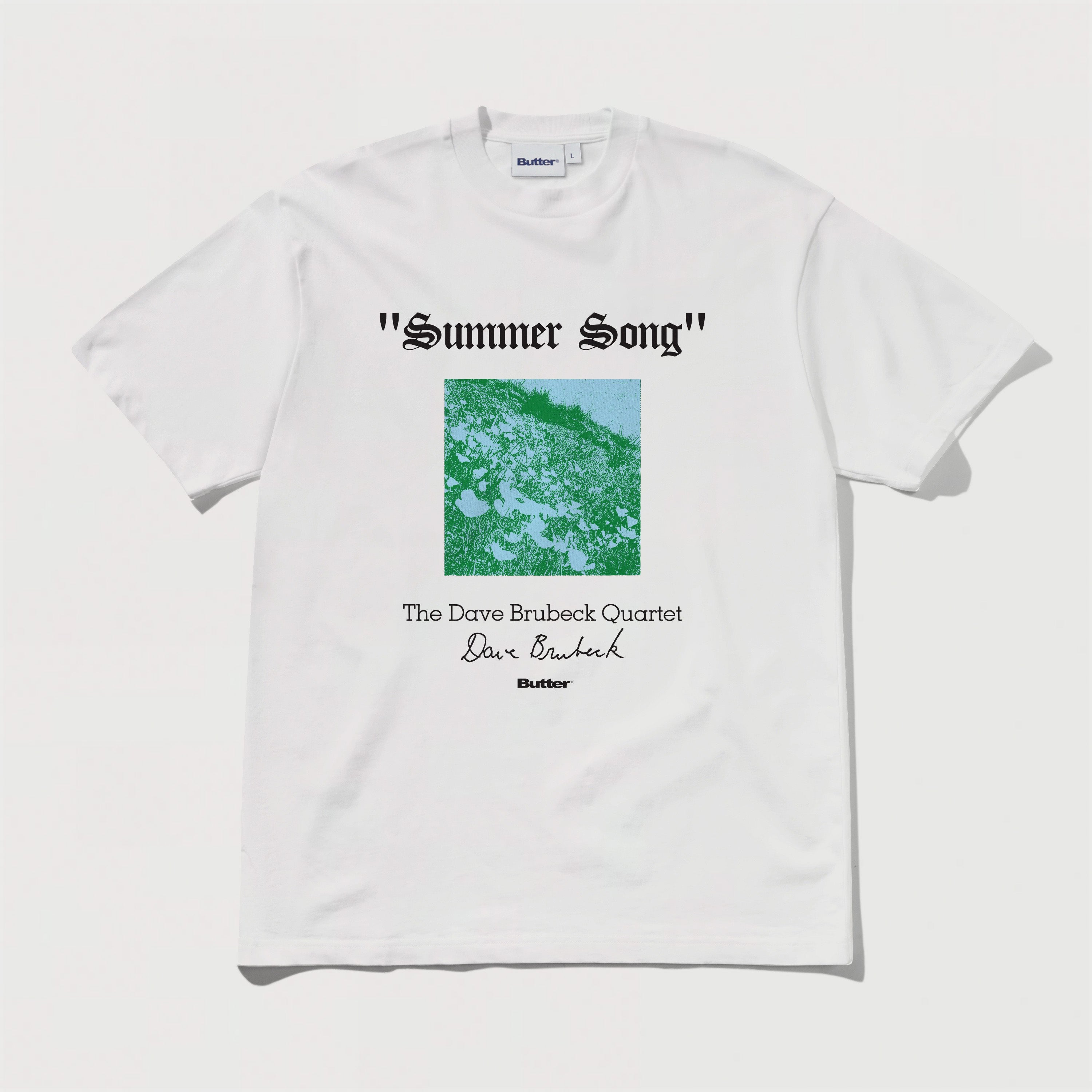 Butter Goods | Summer Song Tee White | Maplestore