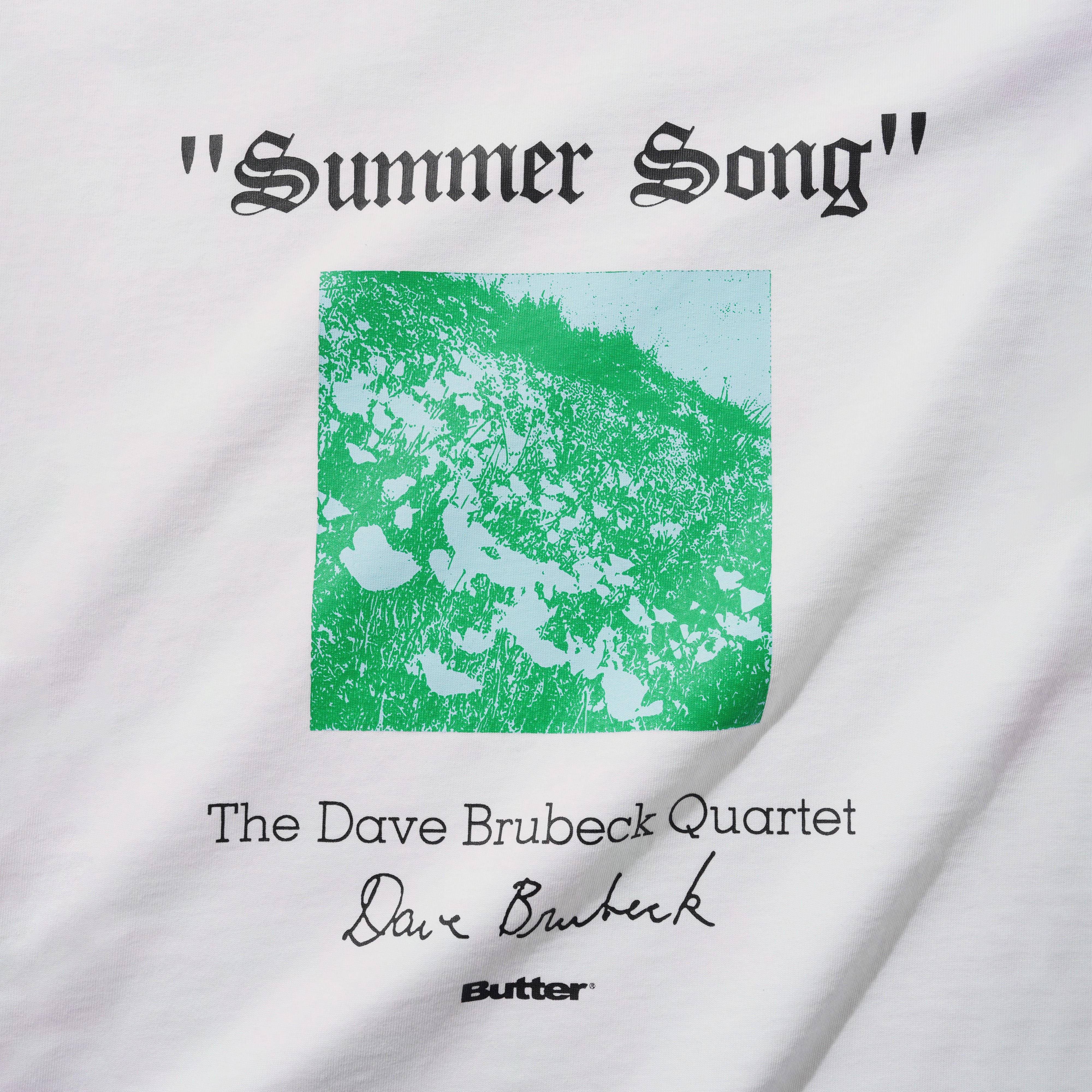 Butter Goods | Summer Song Tee White | Maplestore