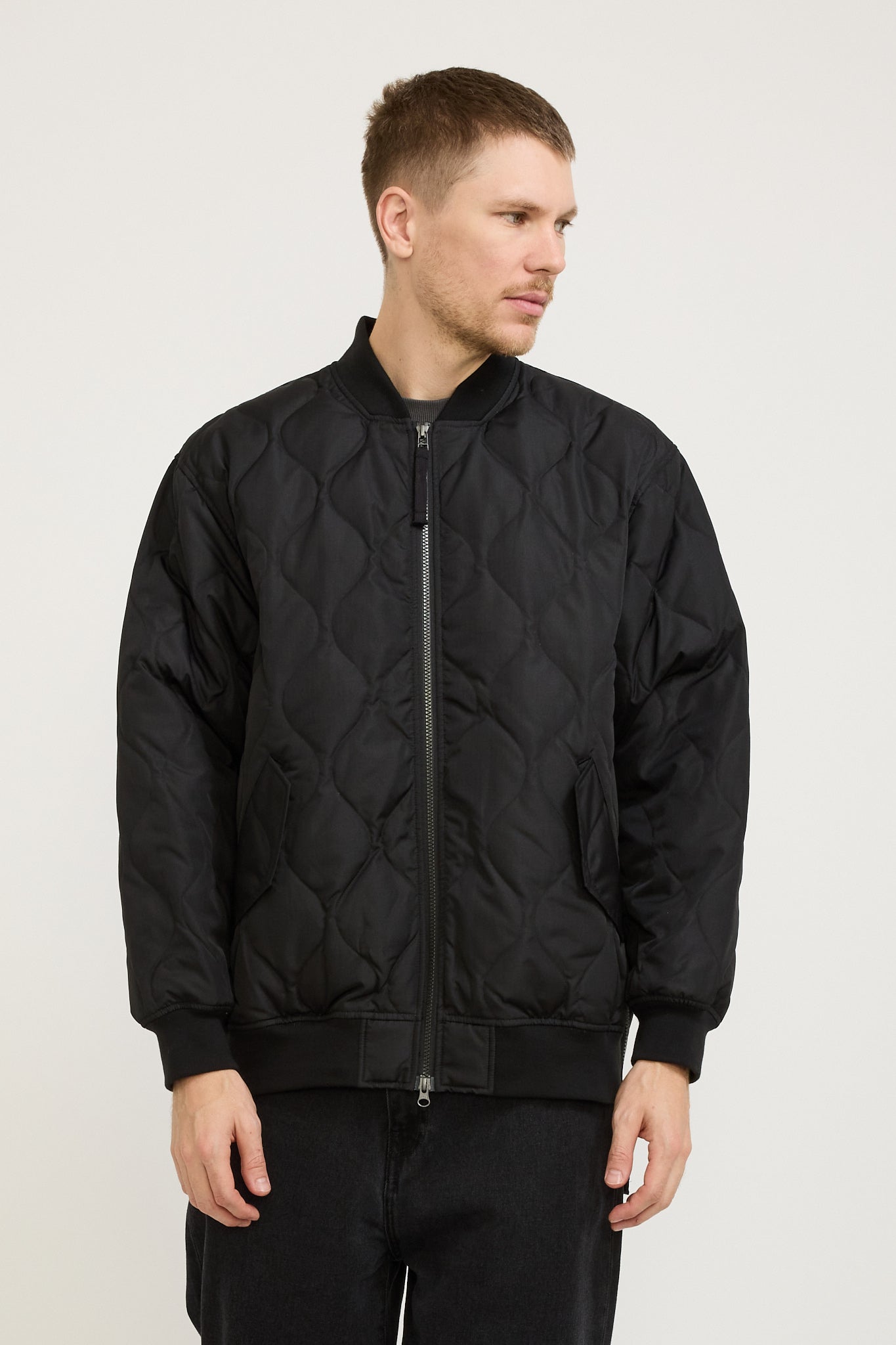 Taion | Military MA-1 Down Jacket Black | Maplestore