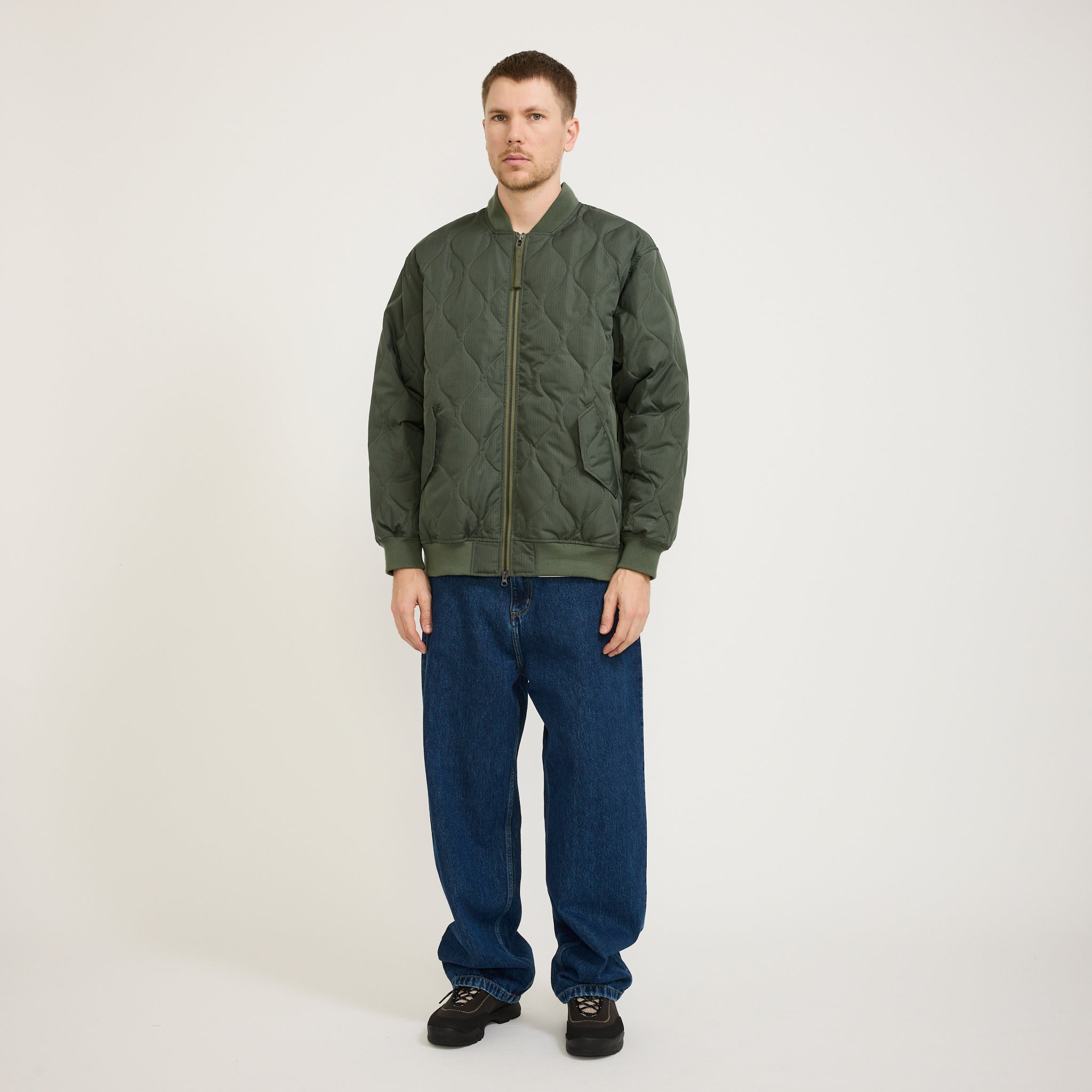 Military MA-1 Down Jacket Olive