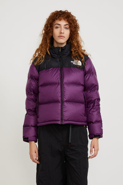 The North Face | 1996 Retro Nuptse Jacket Black Currant Purple Womens | Maplestore