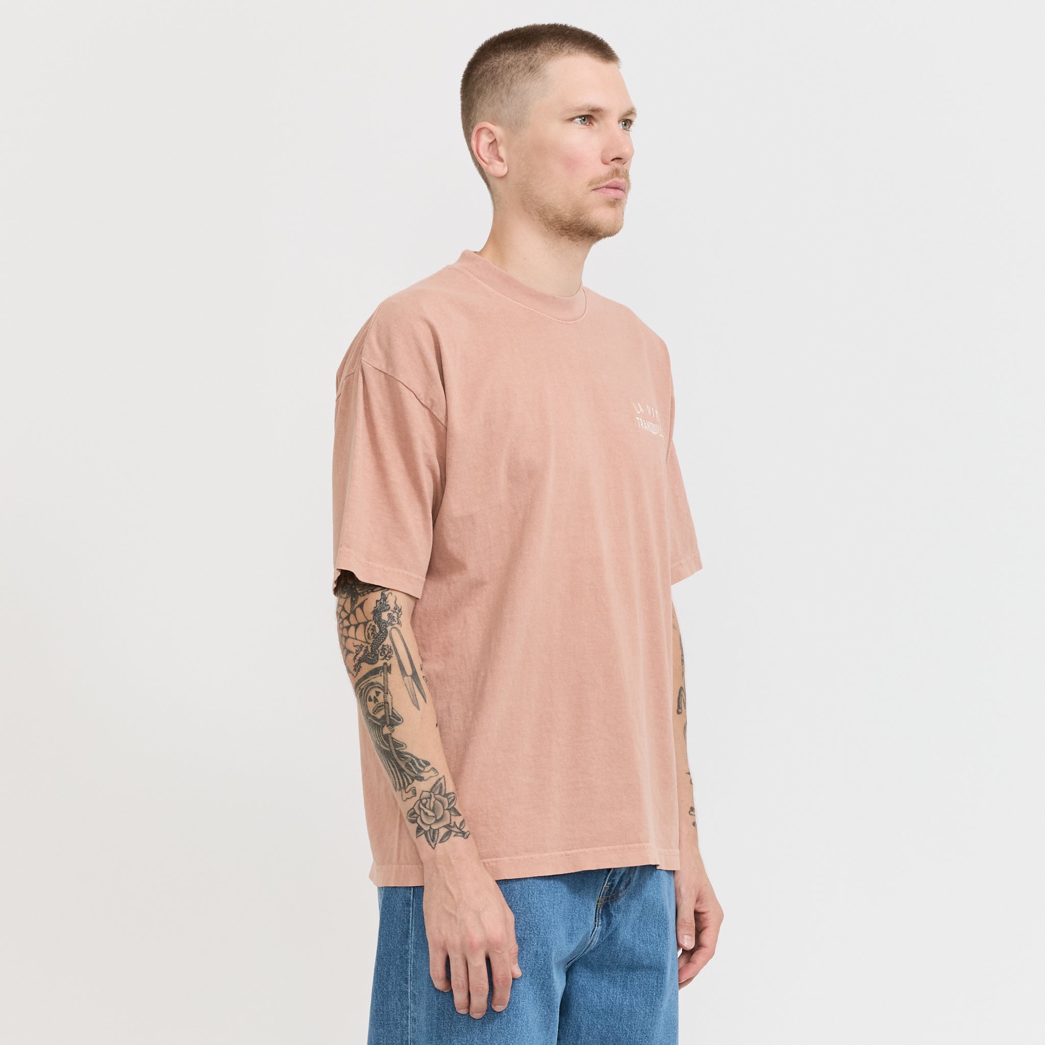 La Vie Tranquille Tee Rose Quartz