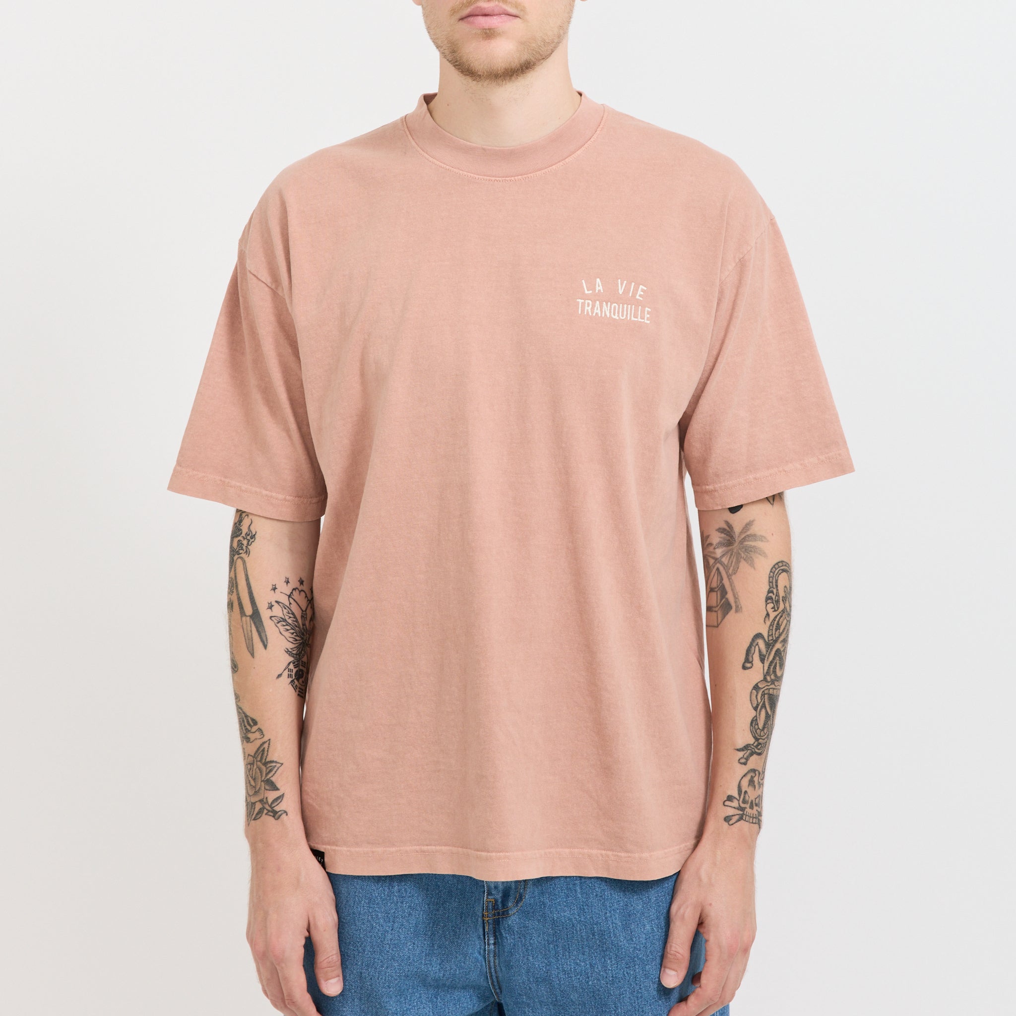 La Vie Tranquille Tee Rose Quartz