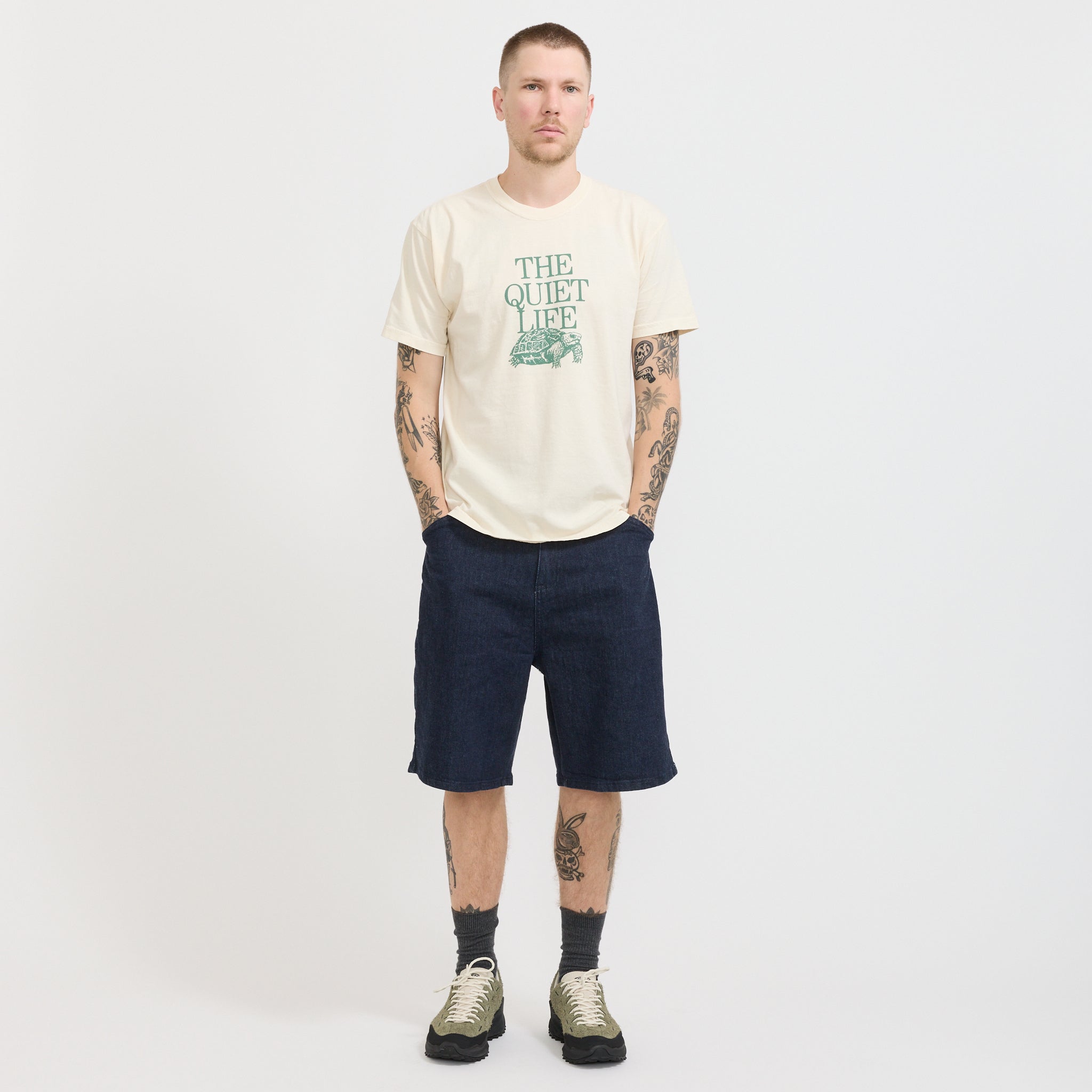 Turtle Pigment Dyed Tee Ivory