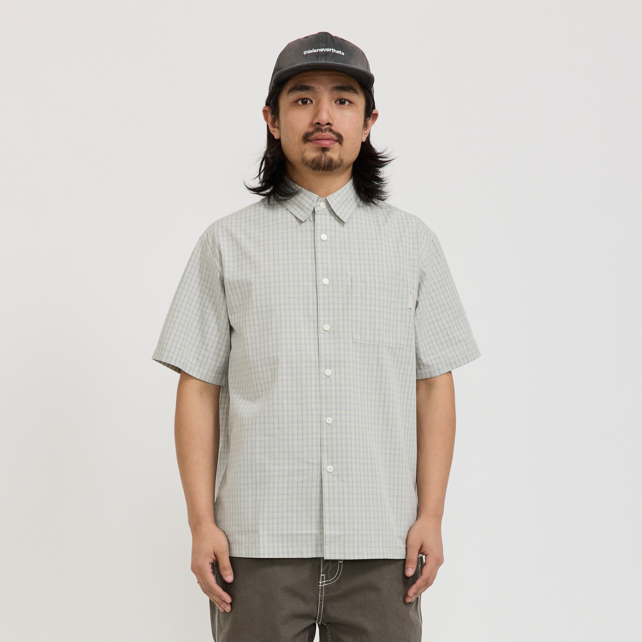 Bleached T-Logo Cap Charcoal