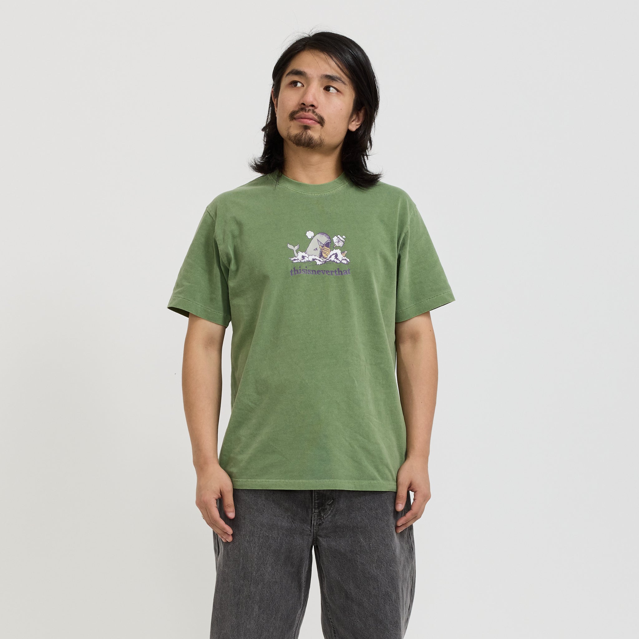 thisisneverthat | Dangerous Sea Tee Pickle | Maplestore
