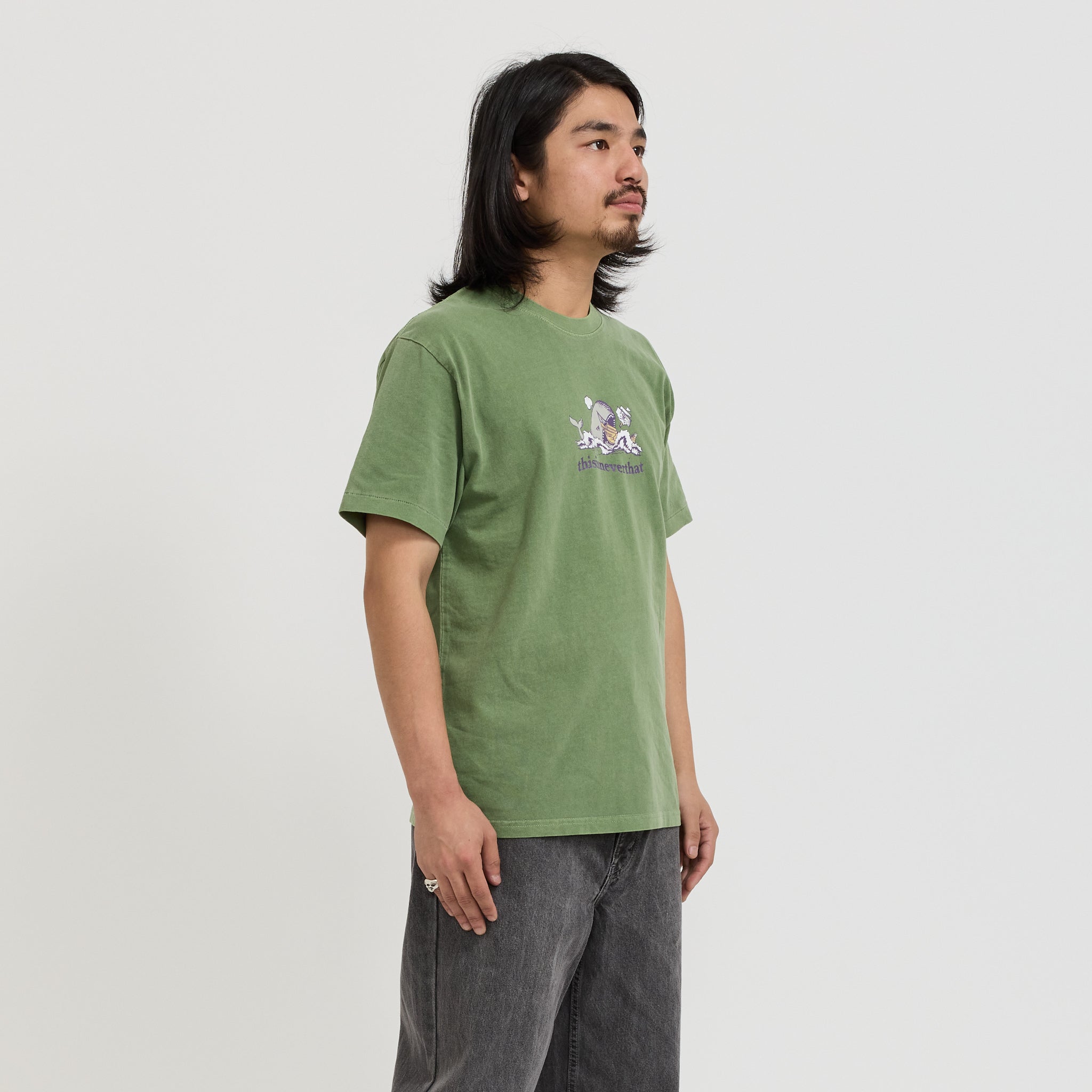 ★thisisneverthat★ Dangerous Sea Tee Pickle TN251TTSST20PKL MUSINSA | thisisneverthat® C-Logo Tee Pickle