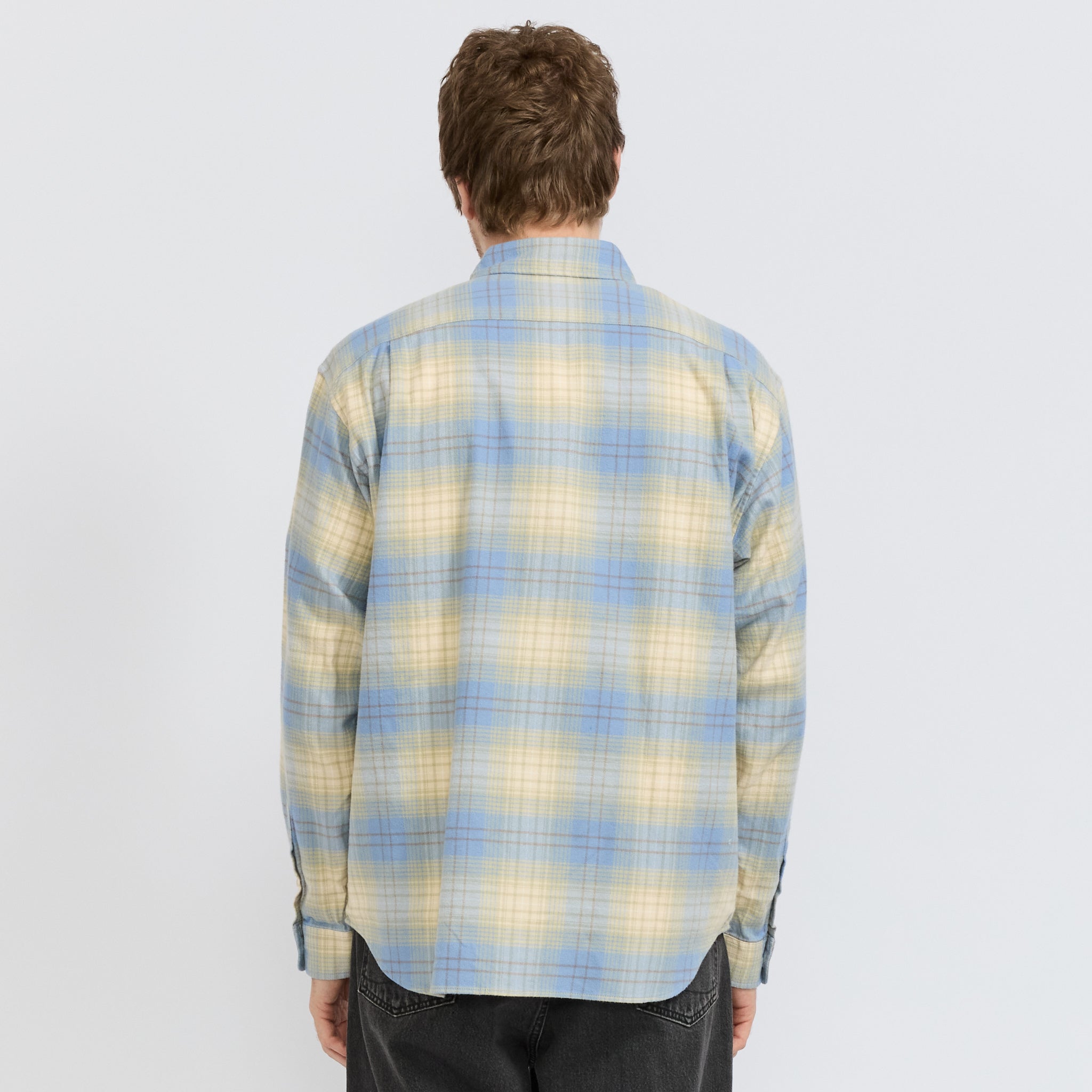 Flannel Check Shirt Yellow
