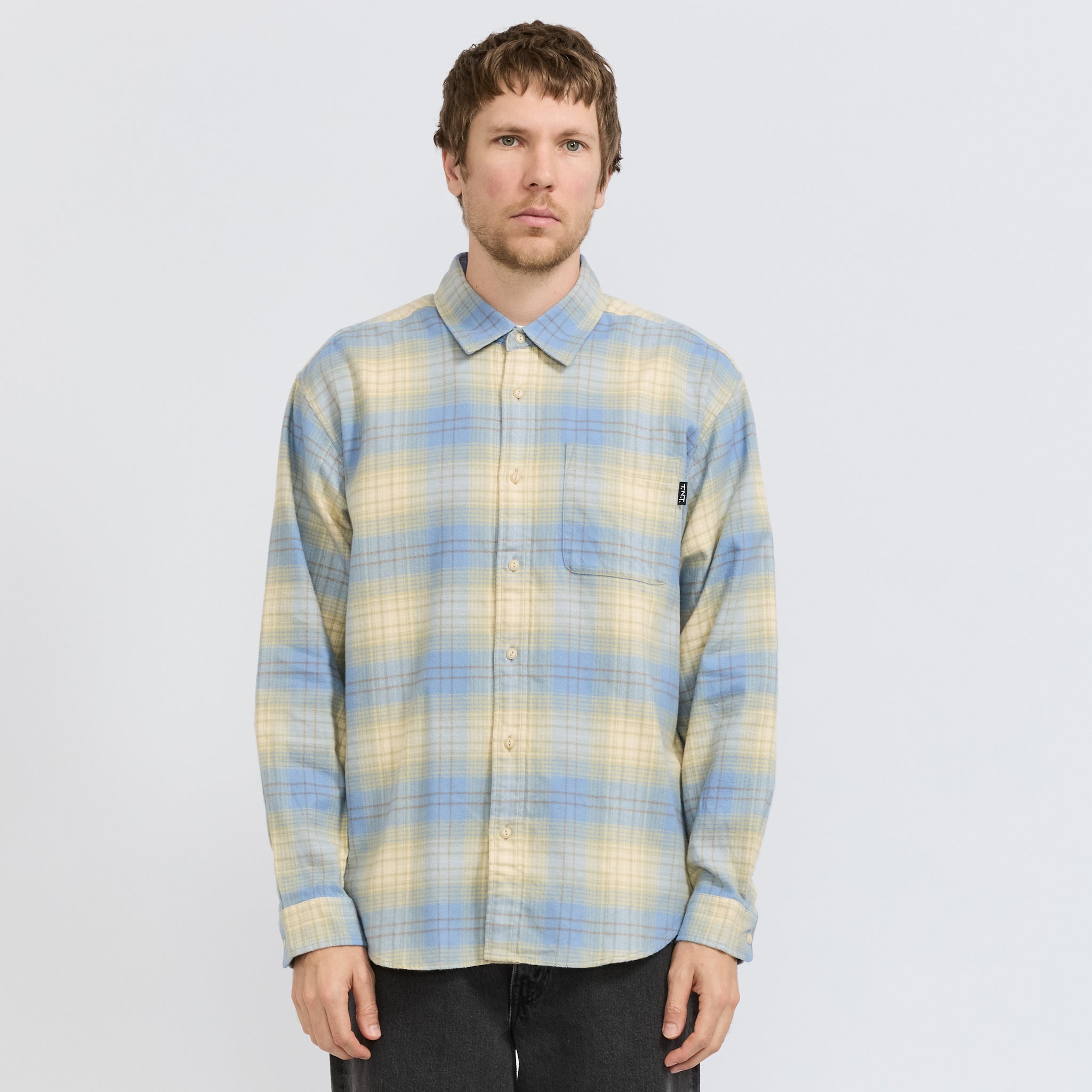 Flannel Check Shirt Yellow