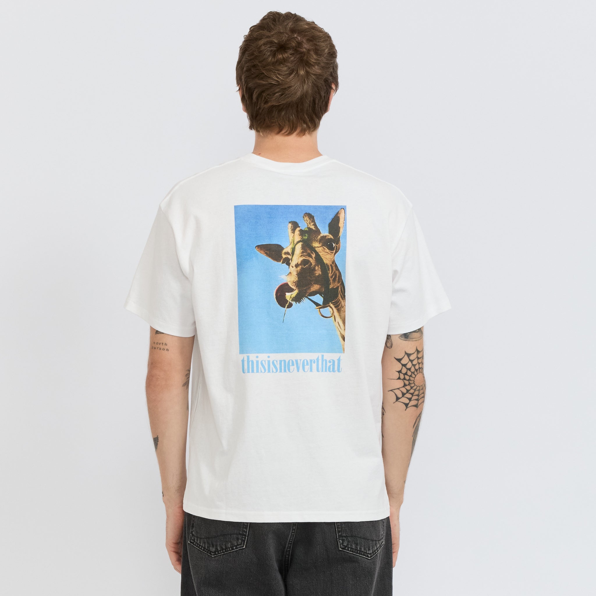 Giraffe Tee White