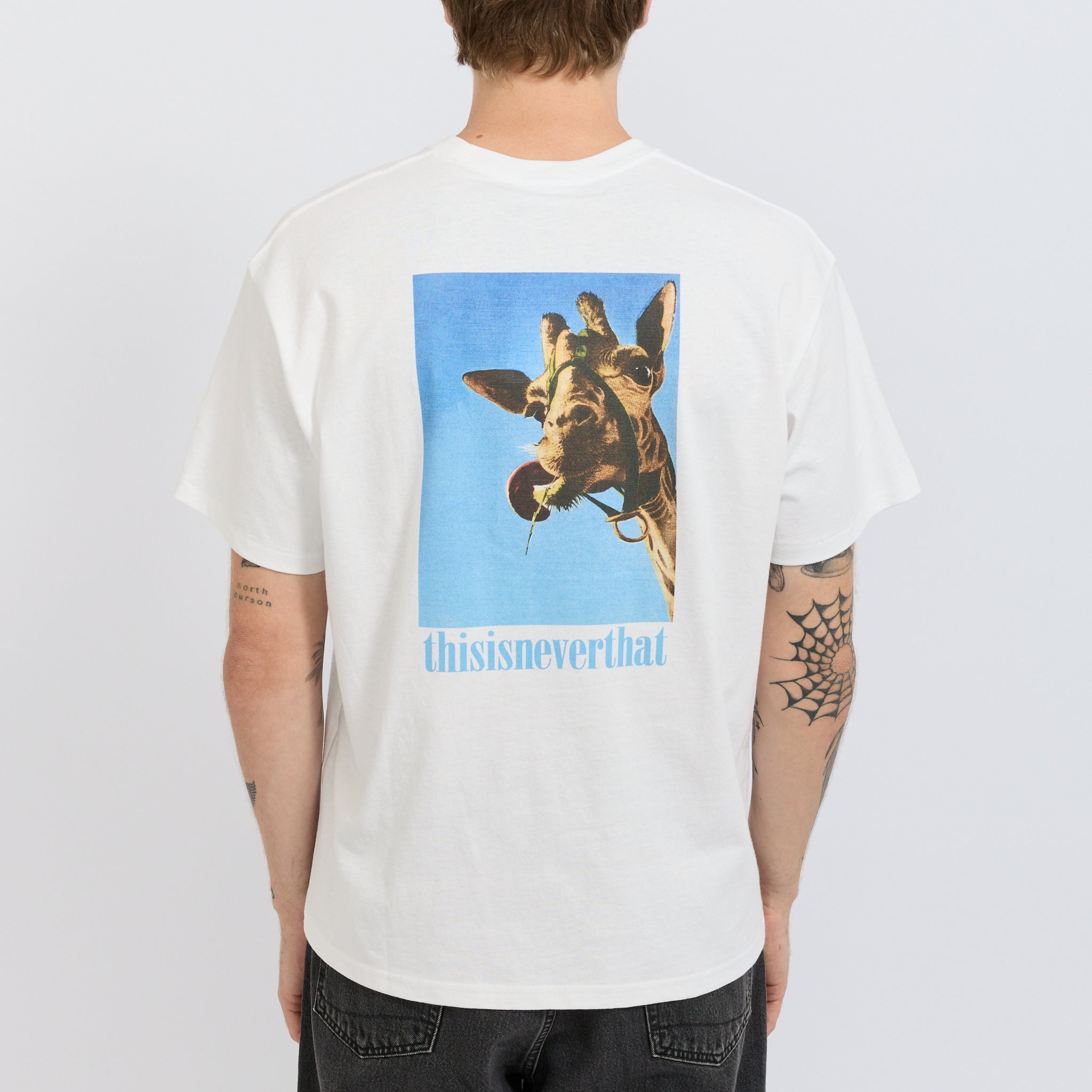 Giraffe Tee White