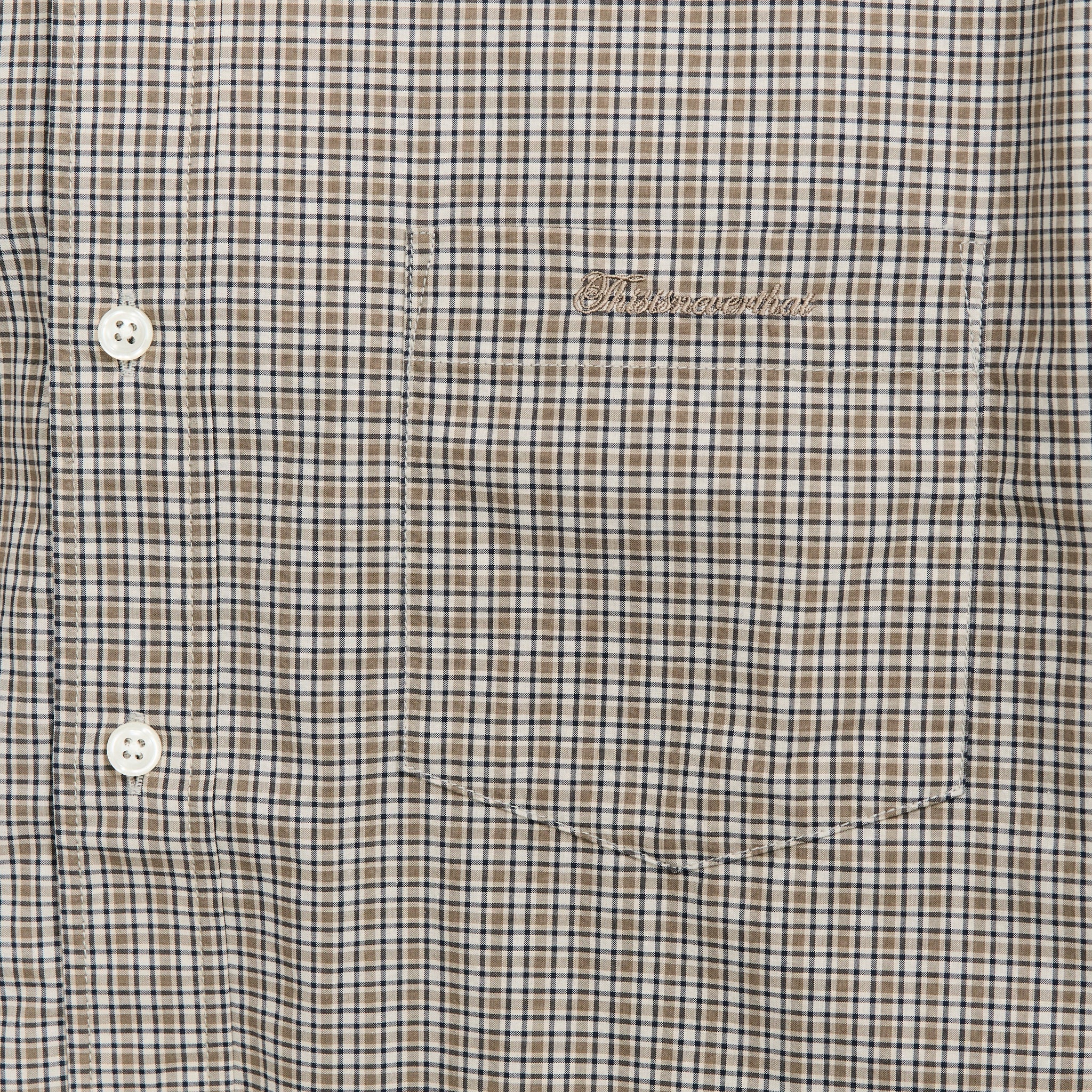 thisisneverthat | Lightweight Plaid Shirt Beige | Maplestore