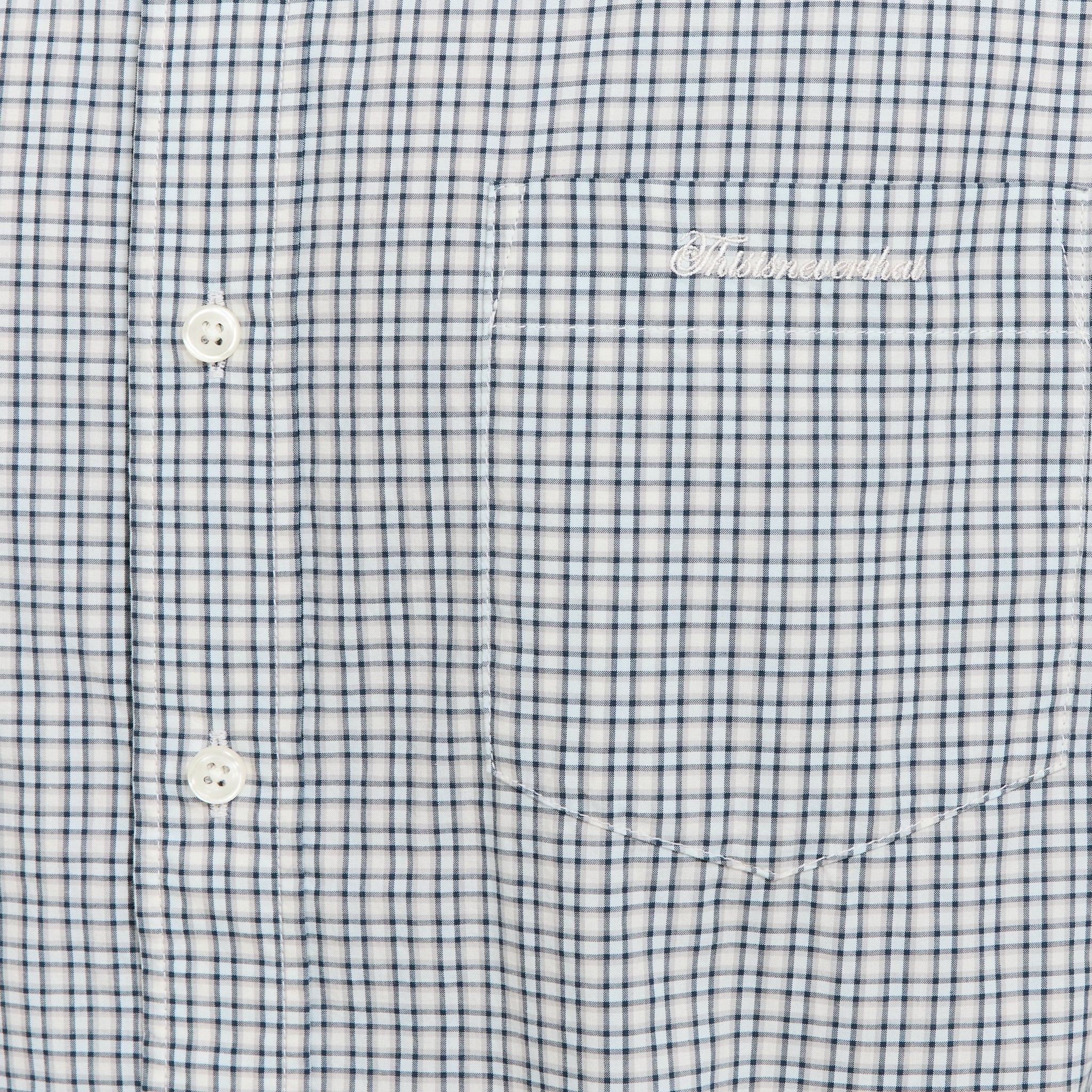 thisisneverthat | Lightweight Plaid Shirt Ivory | Maplestore