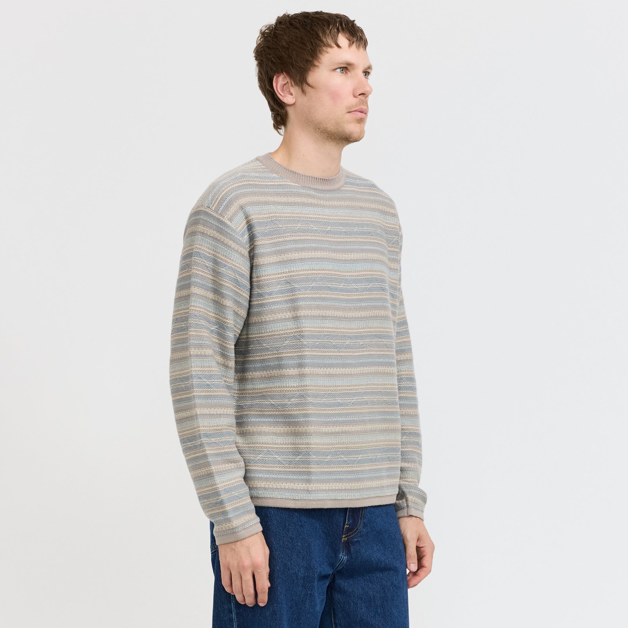 thisisneverthat | Pattern Knit Crew Slate | Maplestore