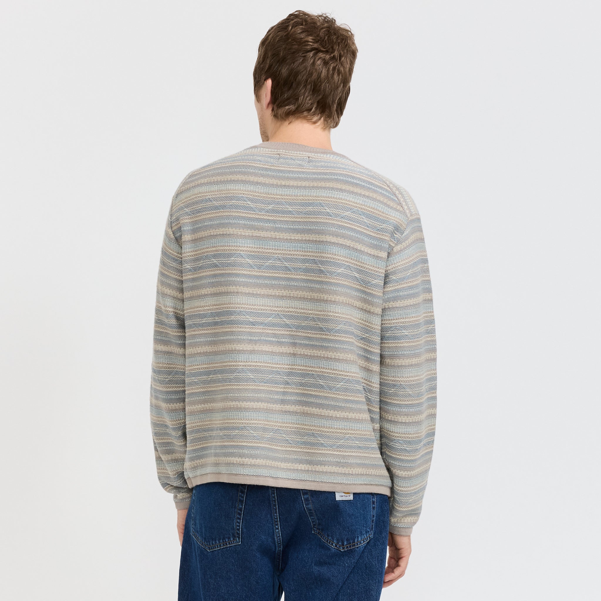 thisisneverthat | Pattern Knit Crew Slate | Maplestore