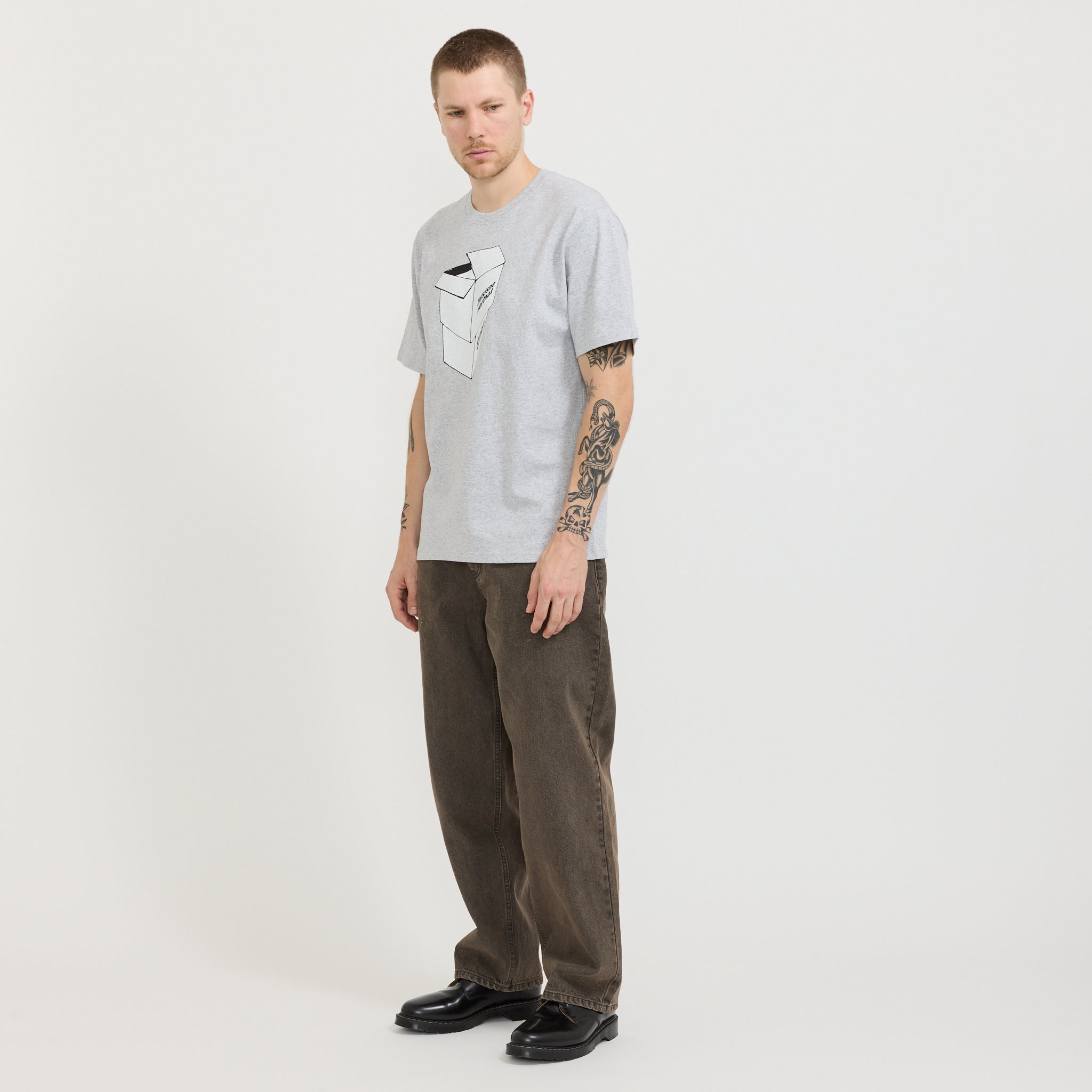 Relaxed Jeans Brown