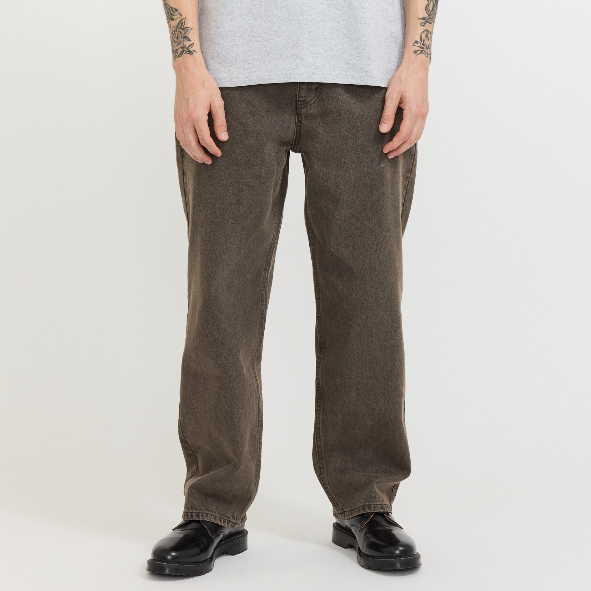 Relaxed Jeans Brown