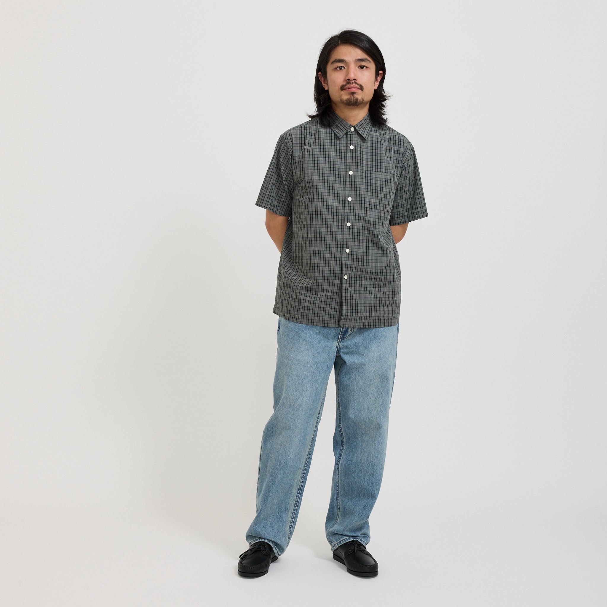 Relaxed Jeans Washed Blue