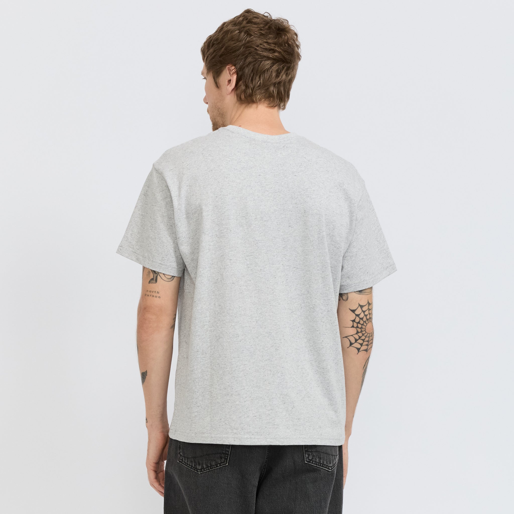 Scenes Tee Heather Grey