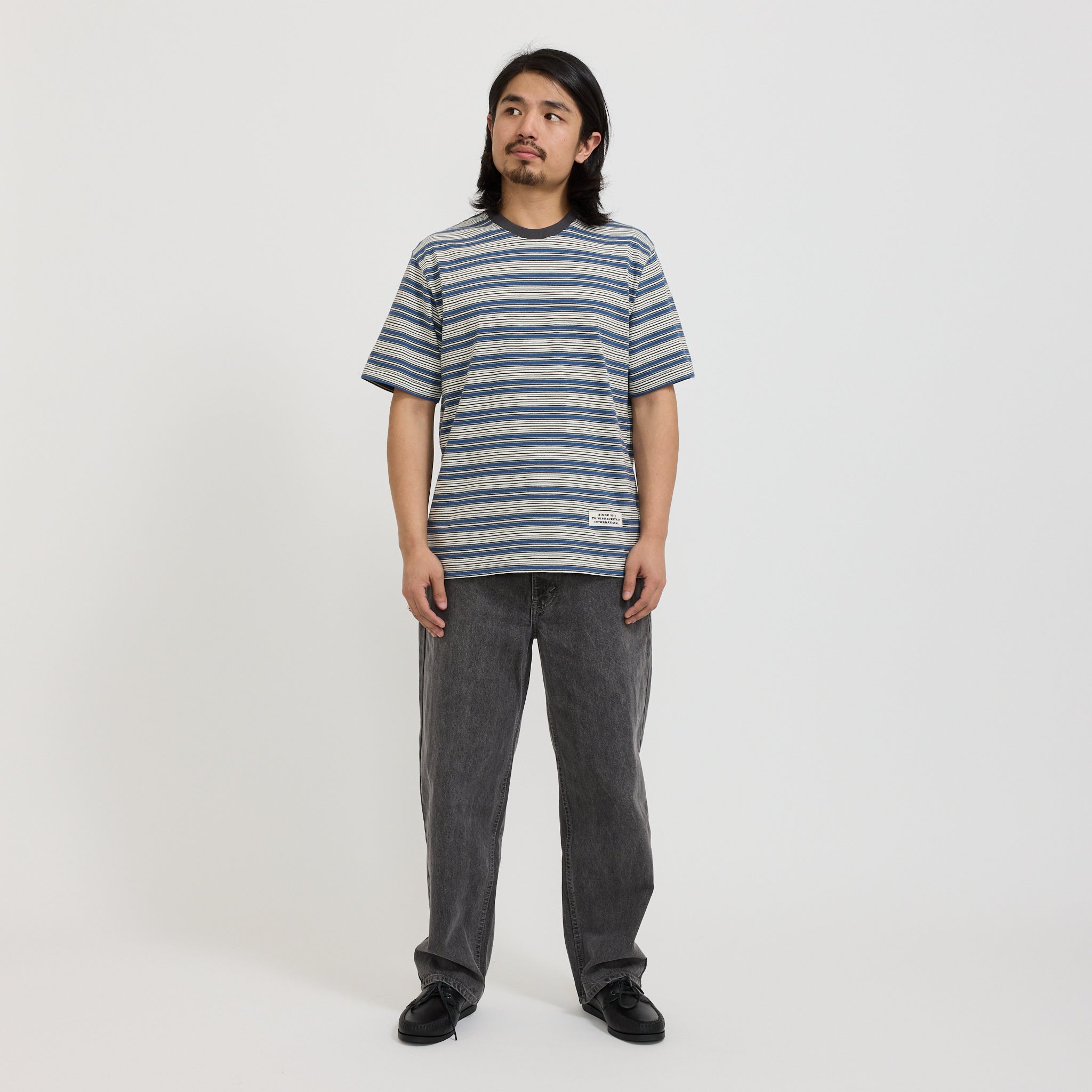 thisisneverthat | Striped Tee Blue | Maplestore