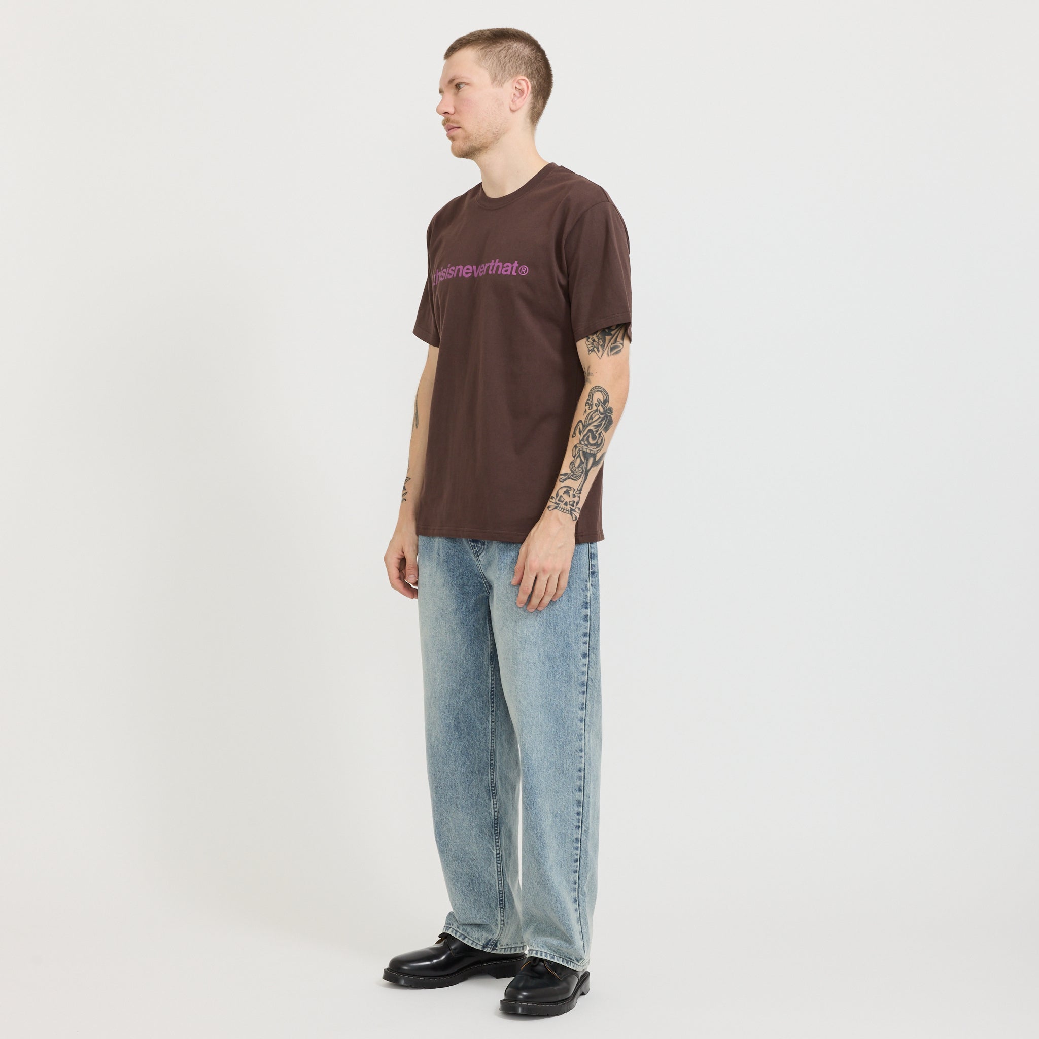T-Logo Tee Dark Chocolate