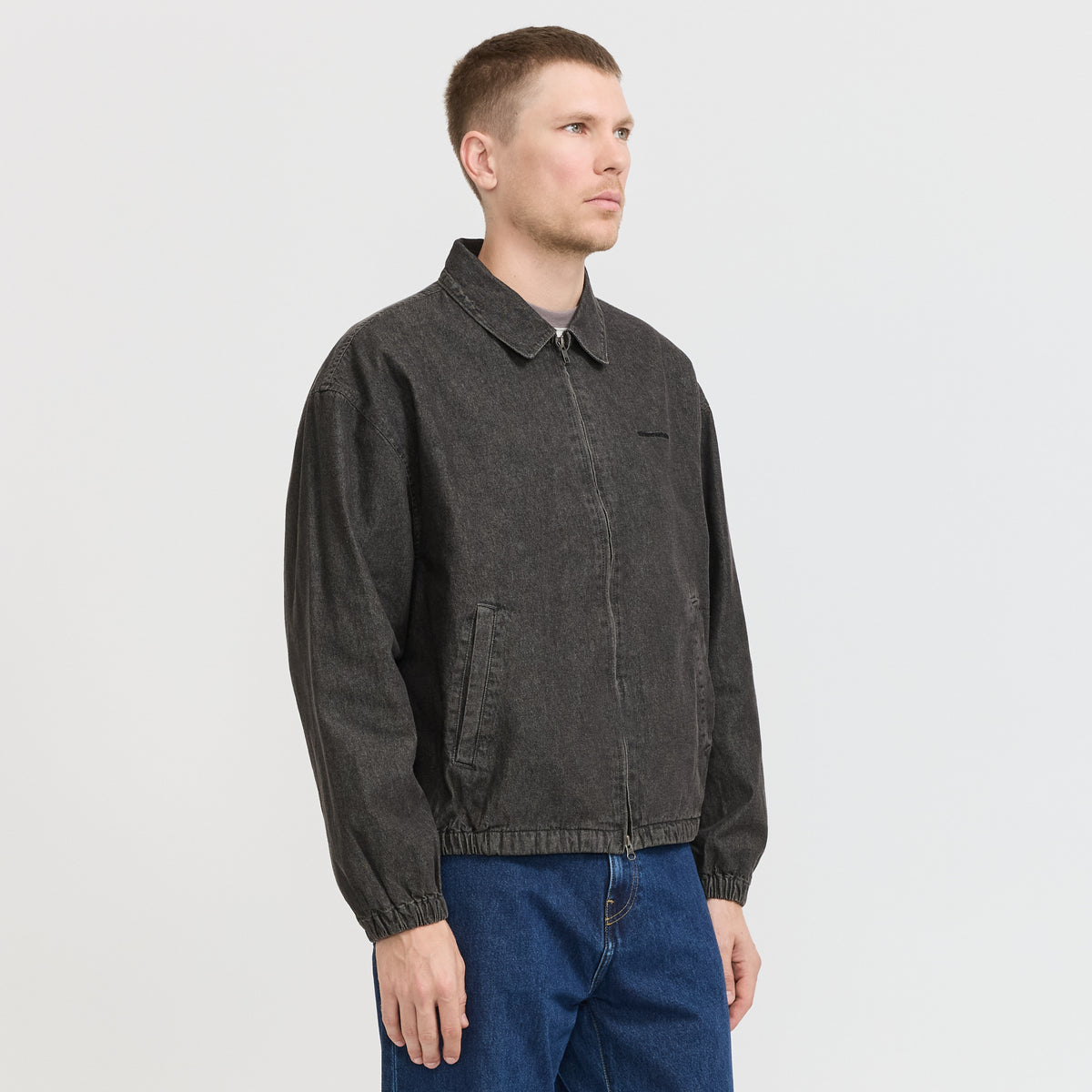 thisisneverthat | Denim Blouson Jacket Dark Brown | Maplestore