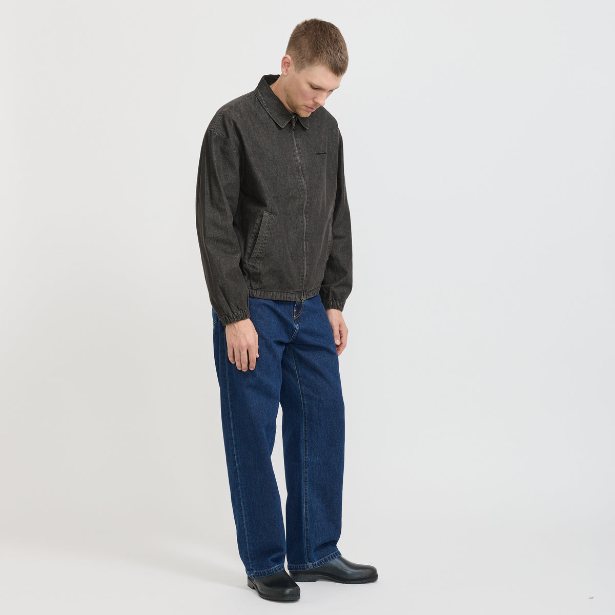 thisisneverthat | Denim Blouson Jacket Dark Brown | Maplestore