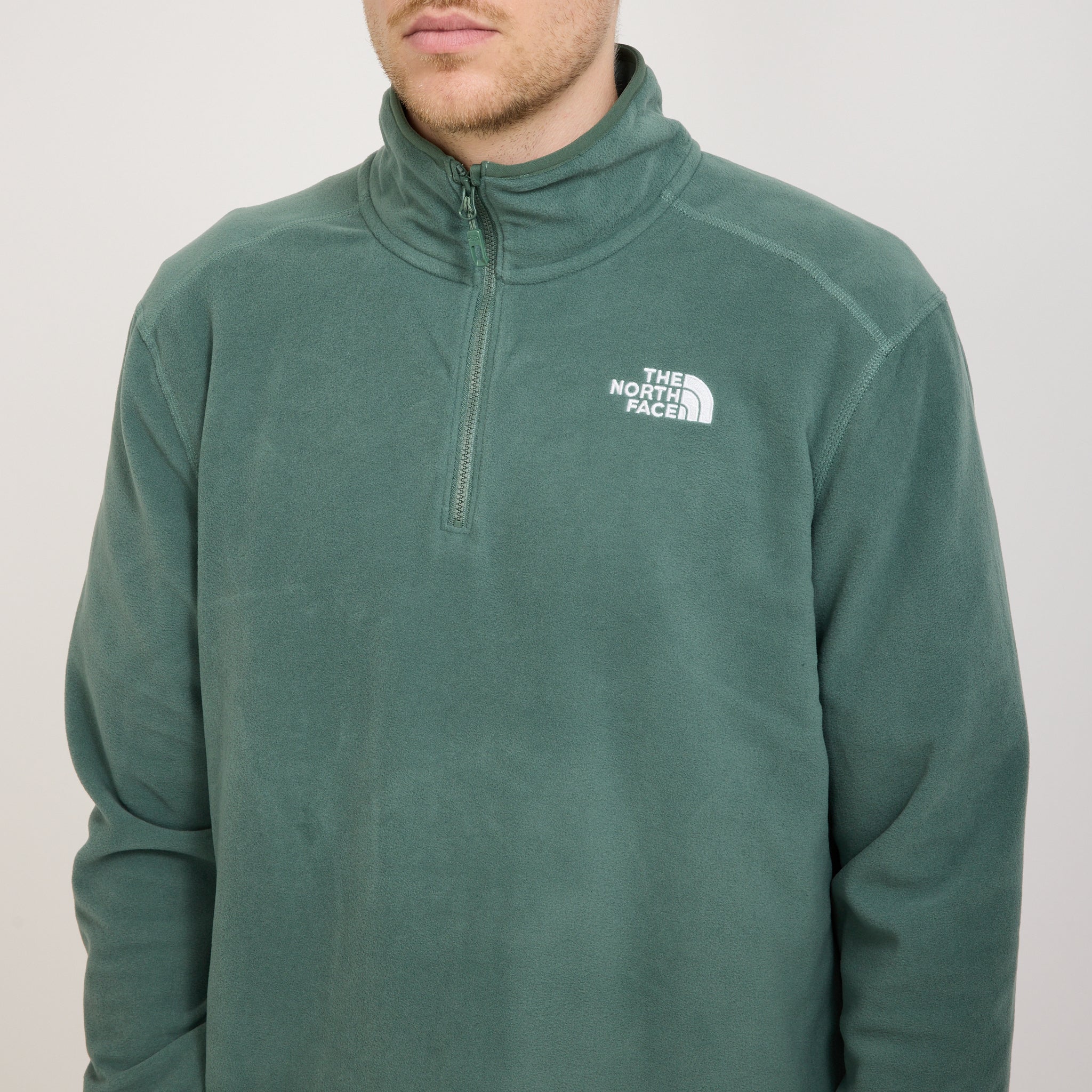 100 Glacier Quarter Zip Duck Green