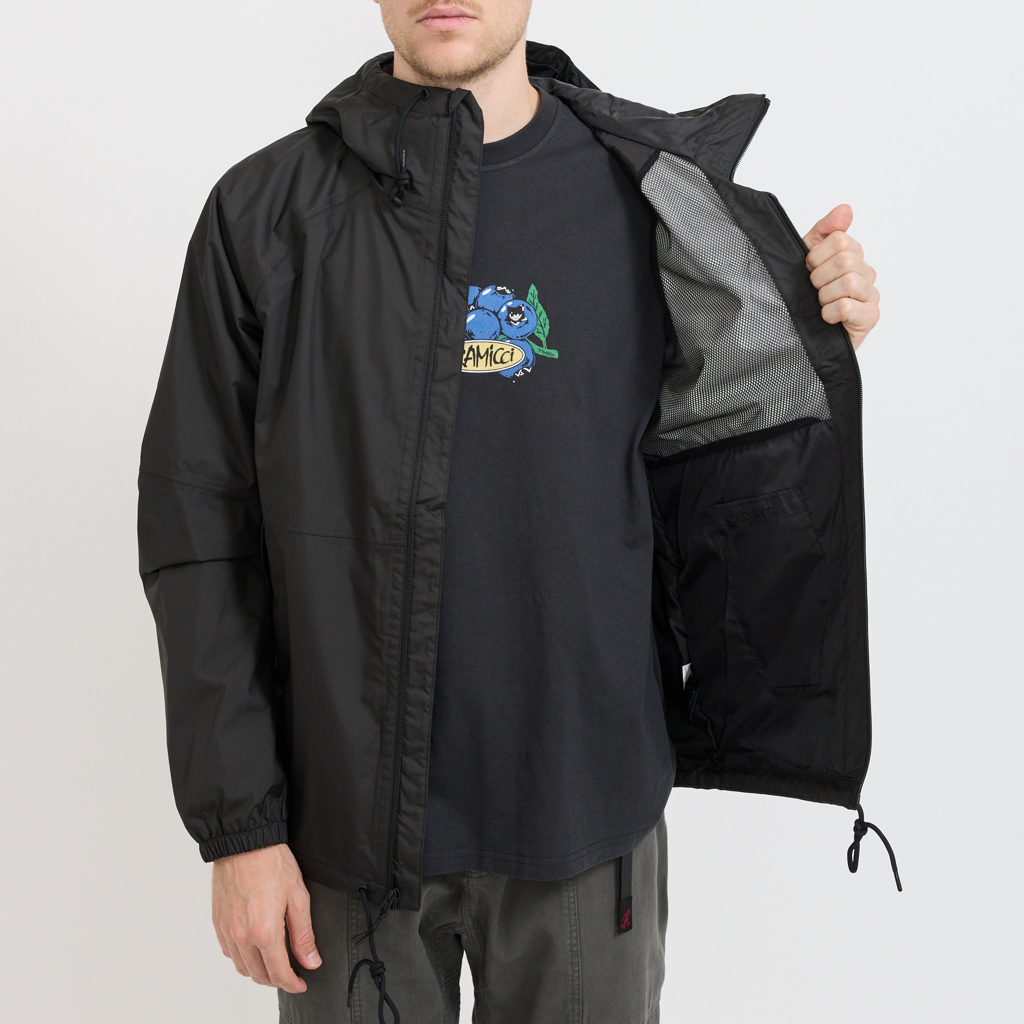 Antora Rain Hoodie TNF Black