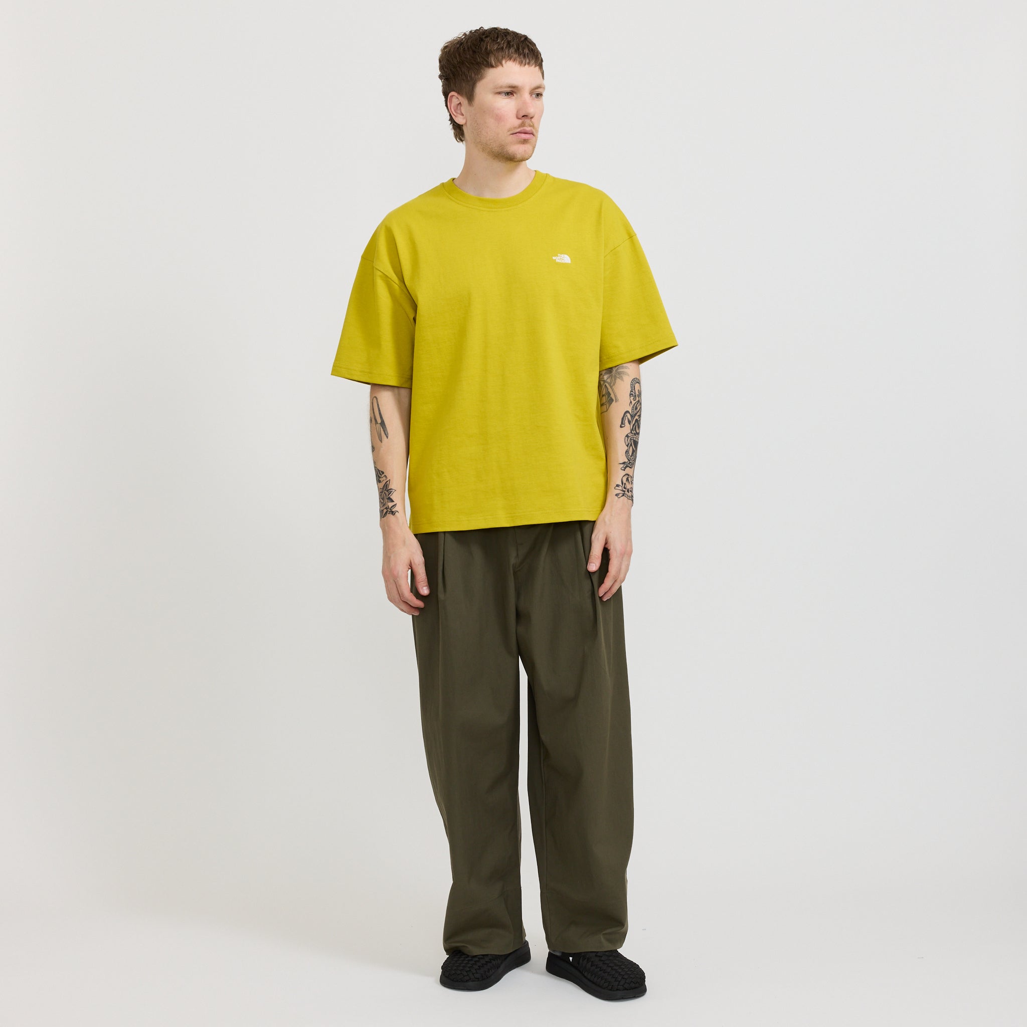 The North Face | EVD Twill Wide Pant New Taupe Green | Maplestore
