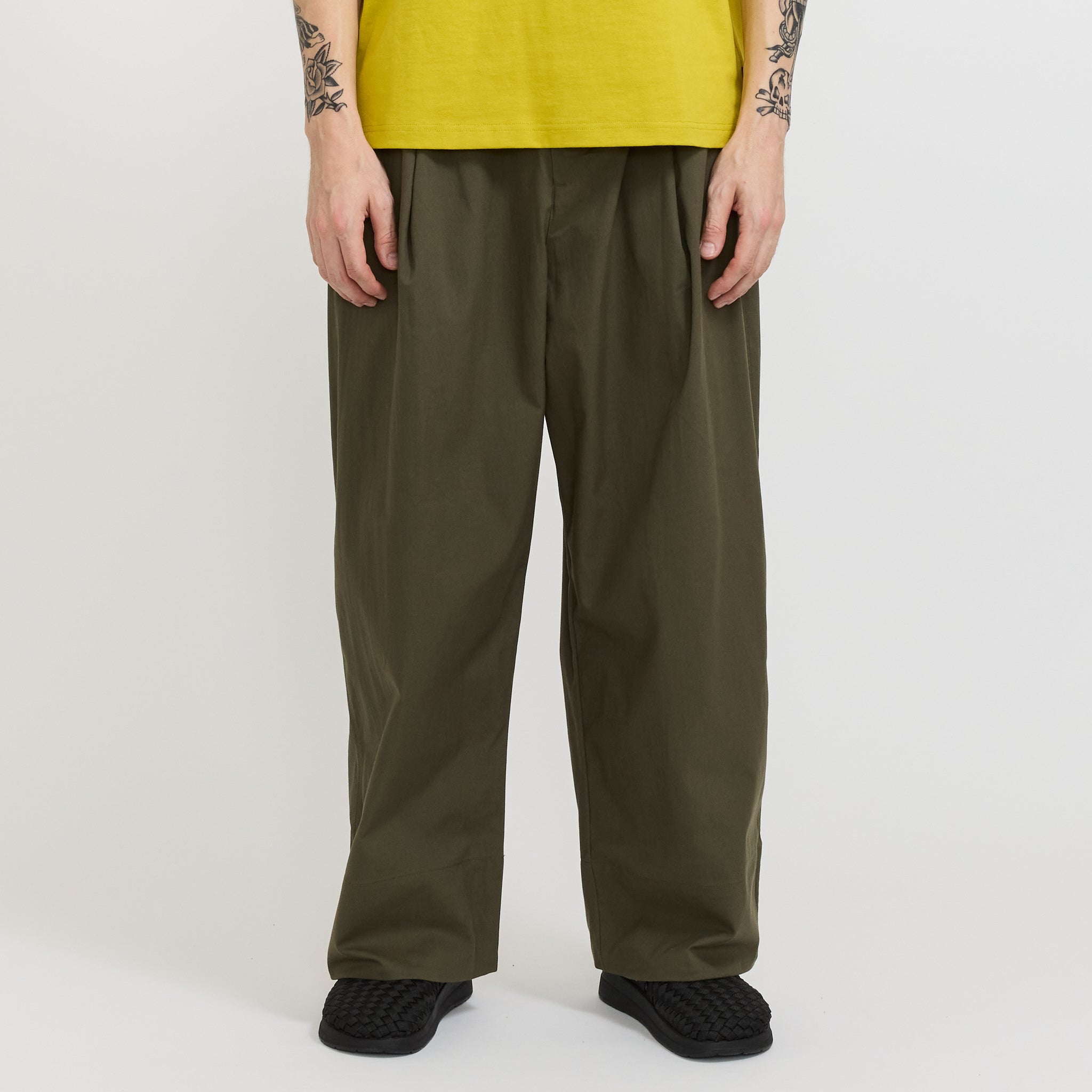 The North Face | EVD Twill Wide Pant New Taupe Green | Maplestore