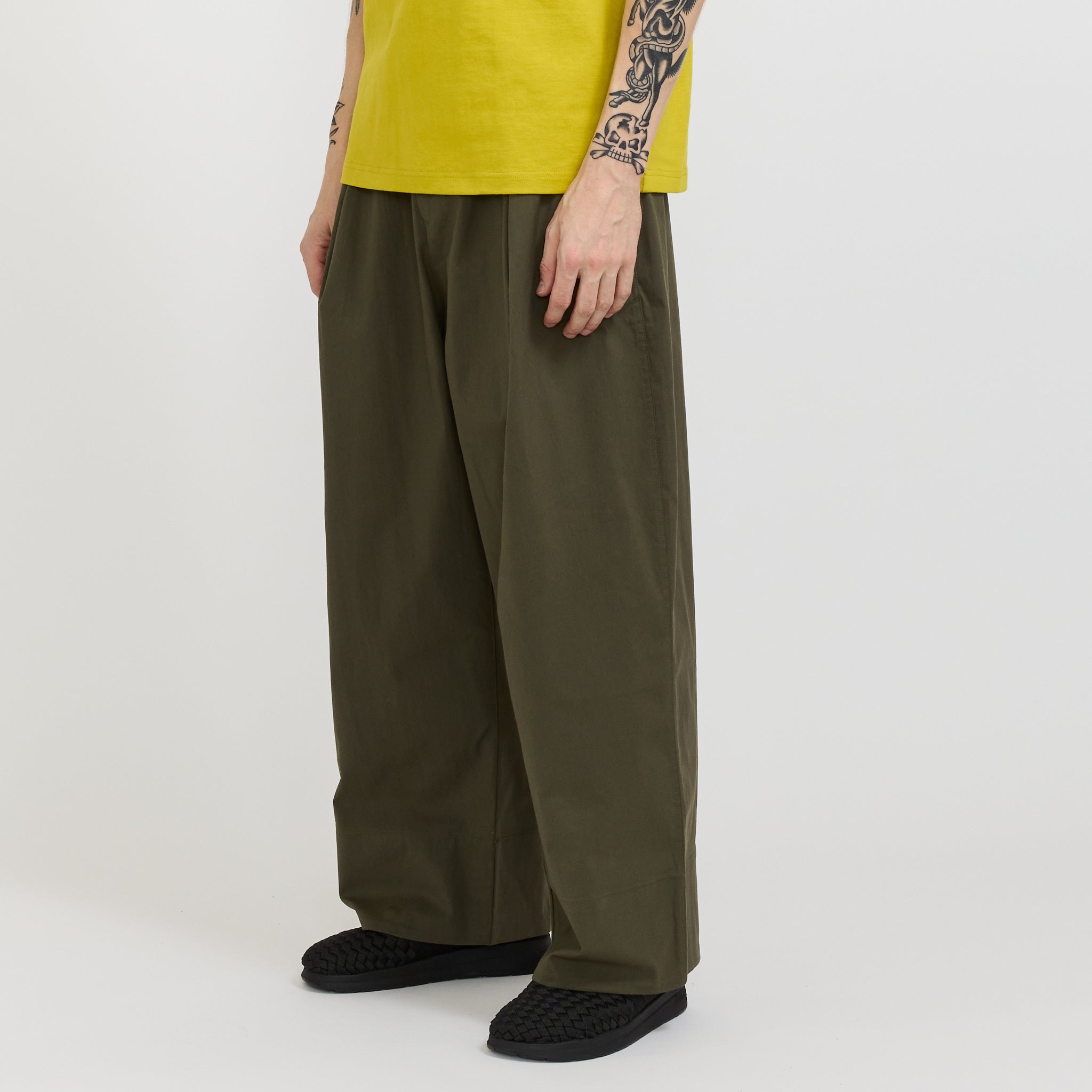 The North Face | EVD Twill Wide Pant New Taupe Green | Maplestore