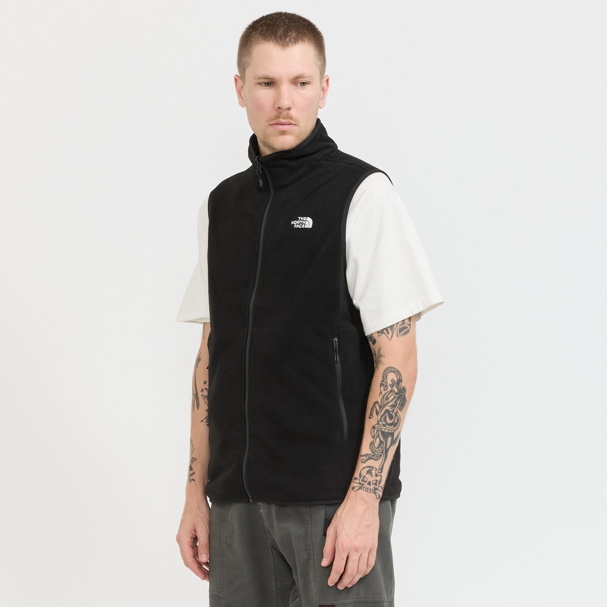 Glacier Fleece Vest TNF Black