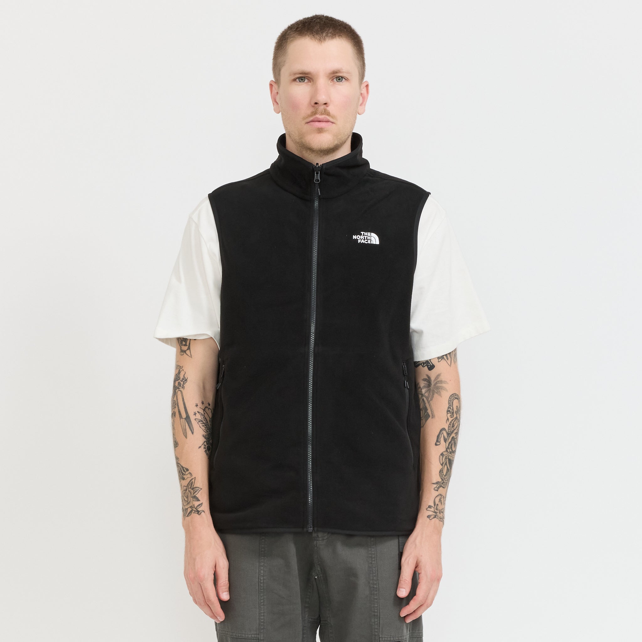 Glacier Fleece Vest TNF Black