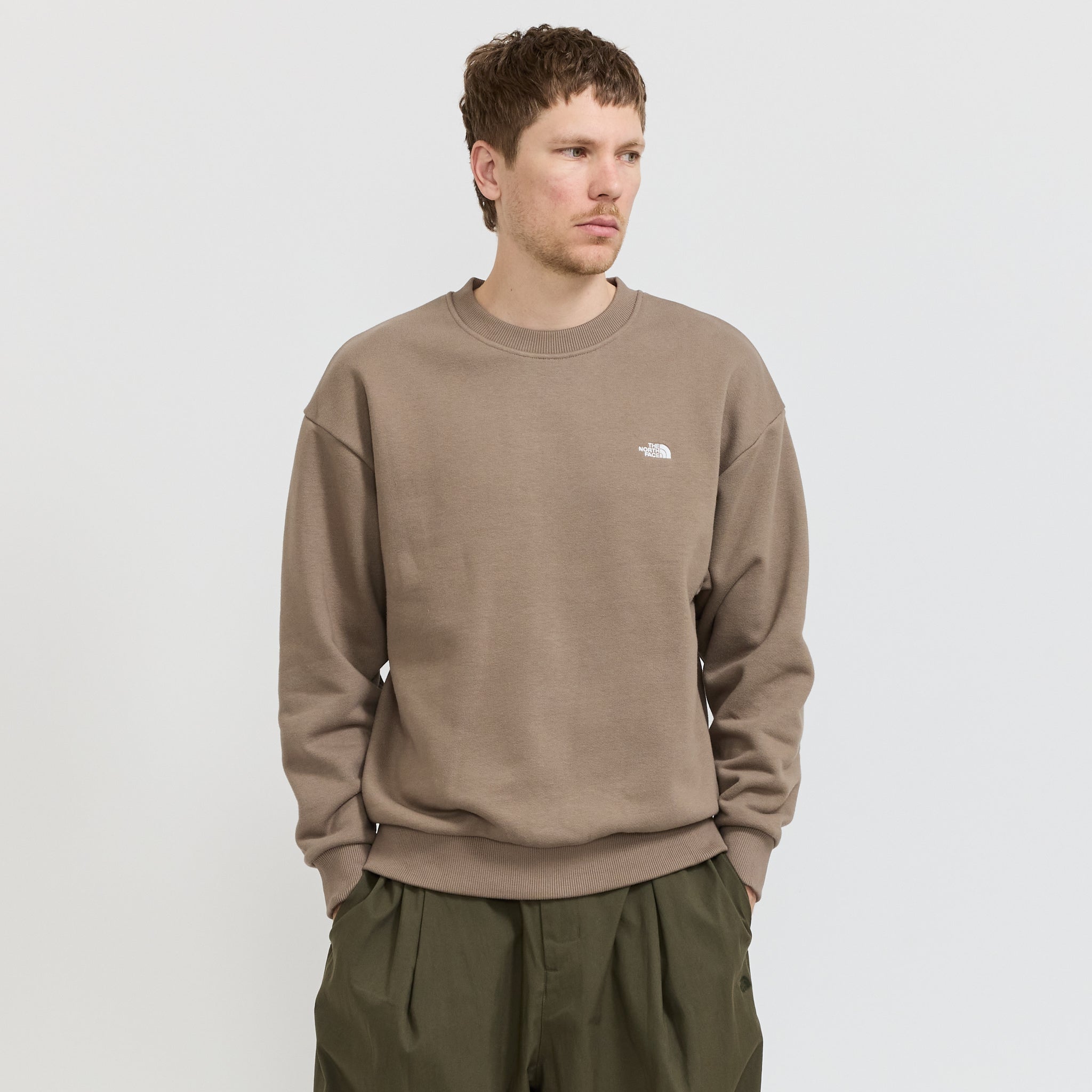 The North Face | TNF Heavyweight Knit Pullover Mocha Brown | Maplestore