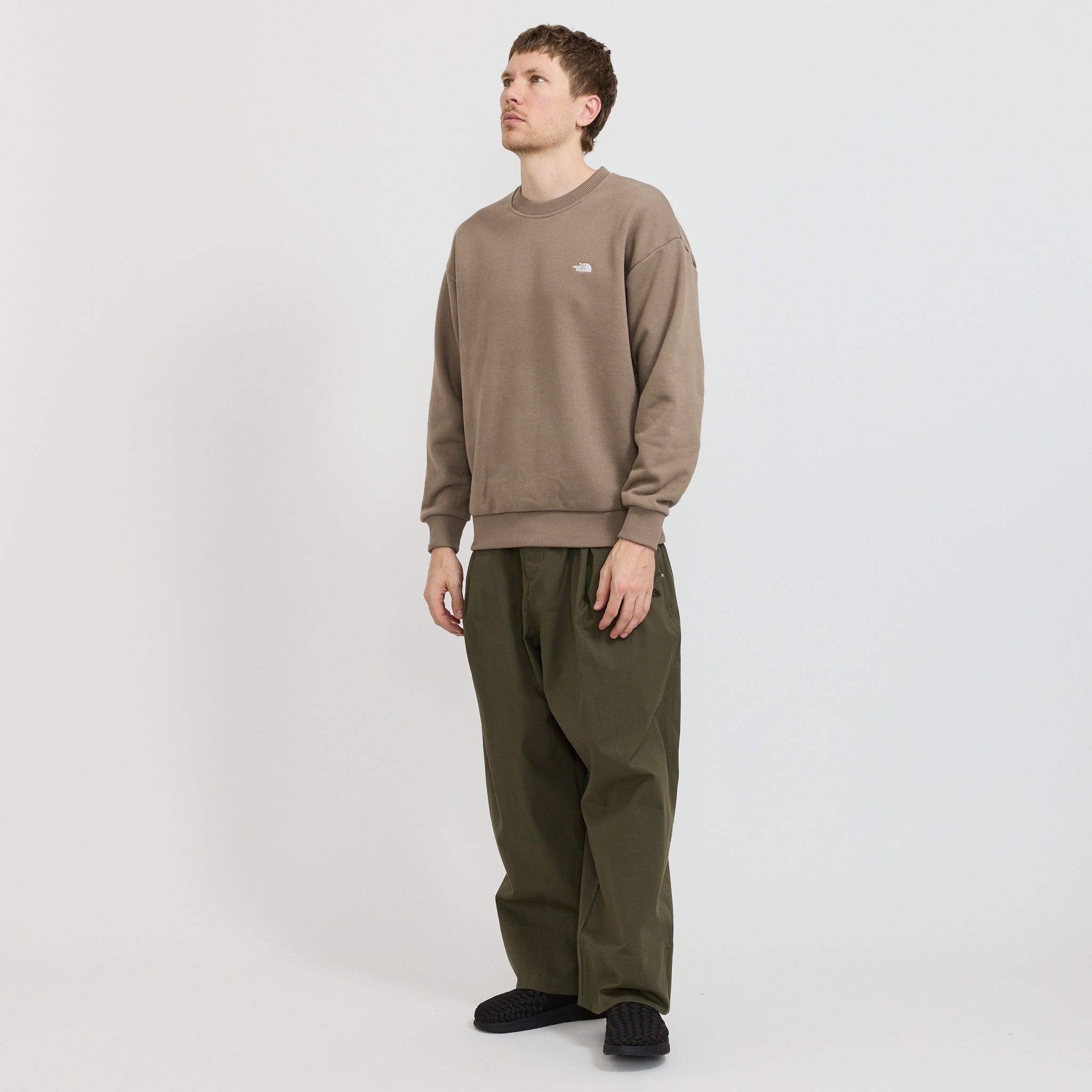 The North Face | TNF Heavyweight Knit Pullover Mocha Brown | Maplestore