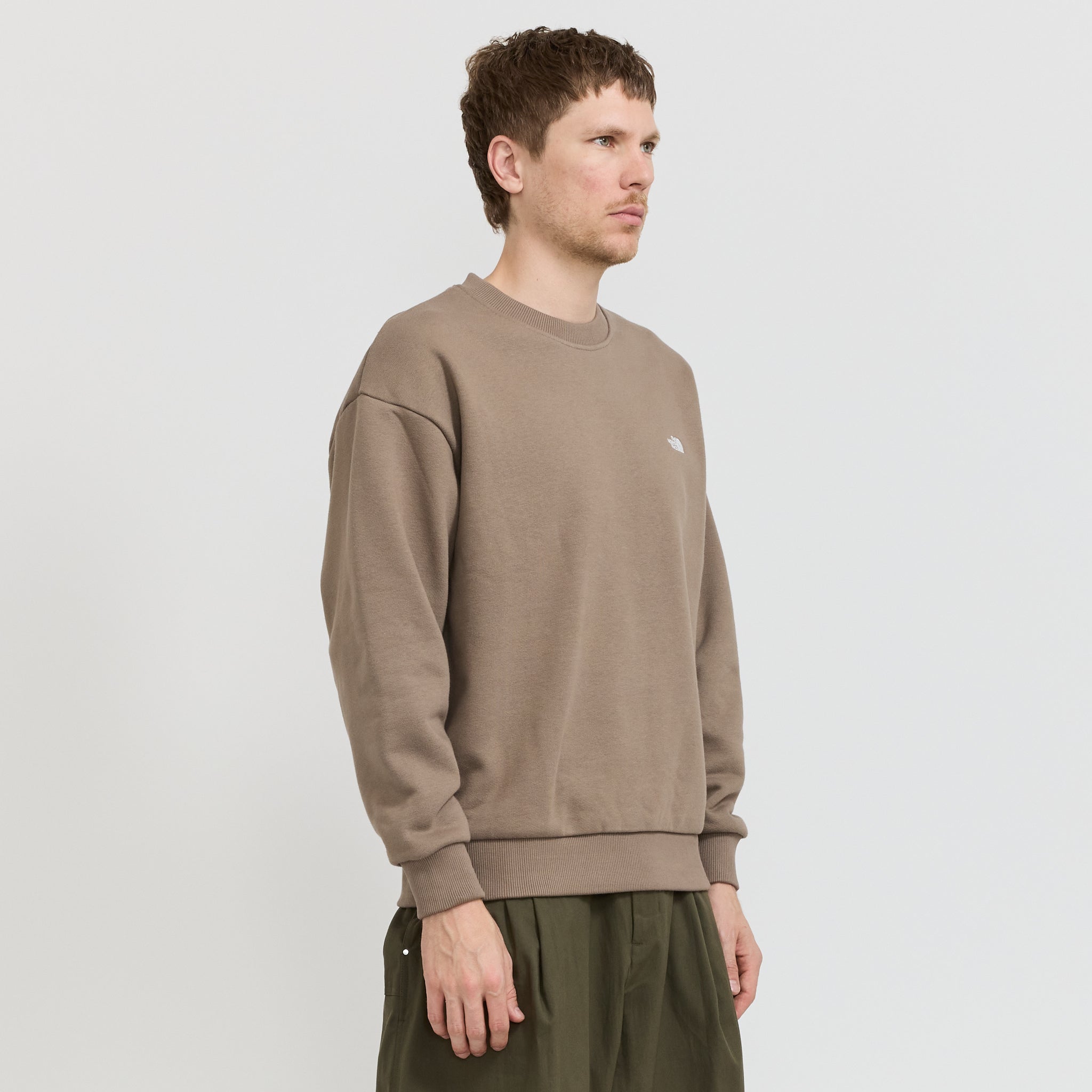 The North Face | TNF Heavyweight Knit Pullover Mocha Brown | Maplestore