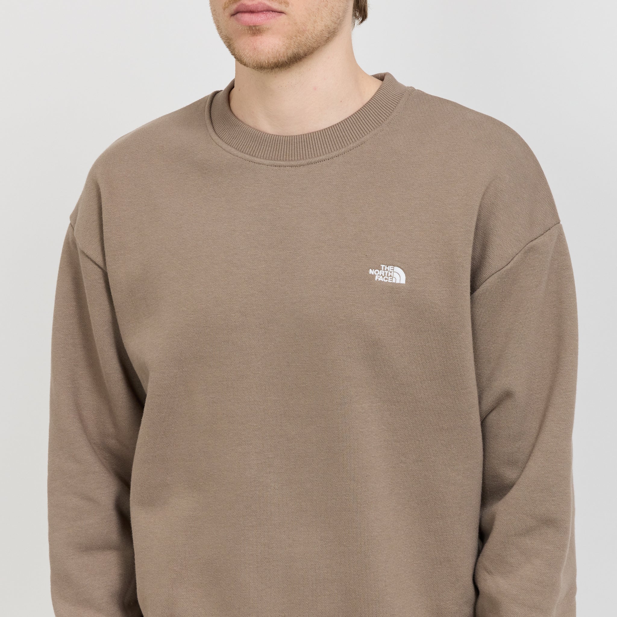 The North Face | TNF Heavyweight Knit Pullover Mocha Brown | Maplestore