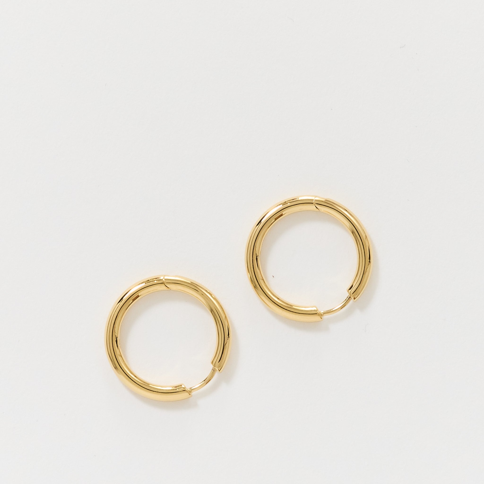 Classic Hoops Medium Gold