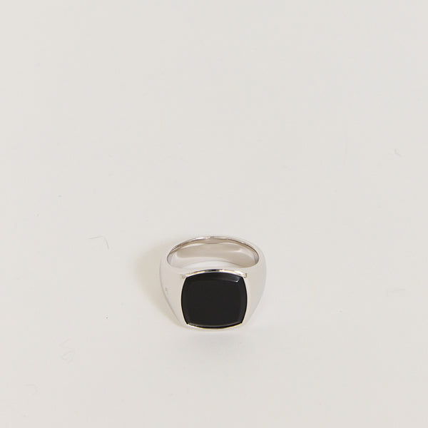 Tom Wood Cushion Black Onyx Silver | Maplestore