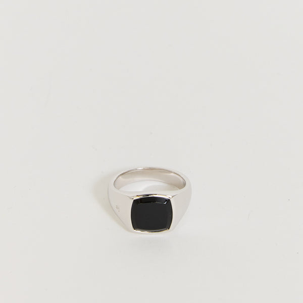 アクセサリー Tom Wood Joe Ring Polished Onyx 48 Joe Ring Polished Onyx - Tom Wood Project Official Online Store
