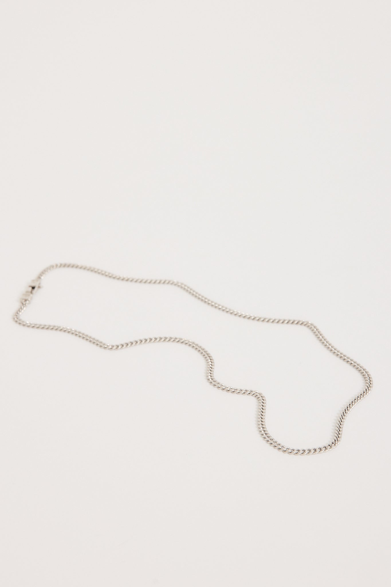 Tom Wood | Curb Chain M Silver | Maplestore