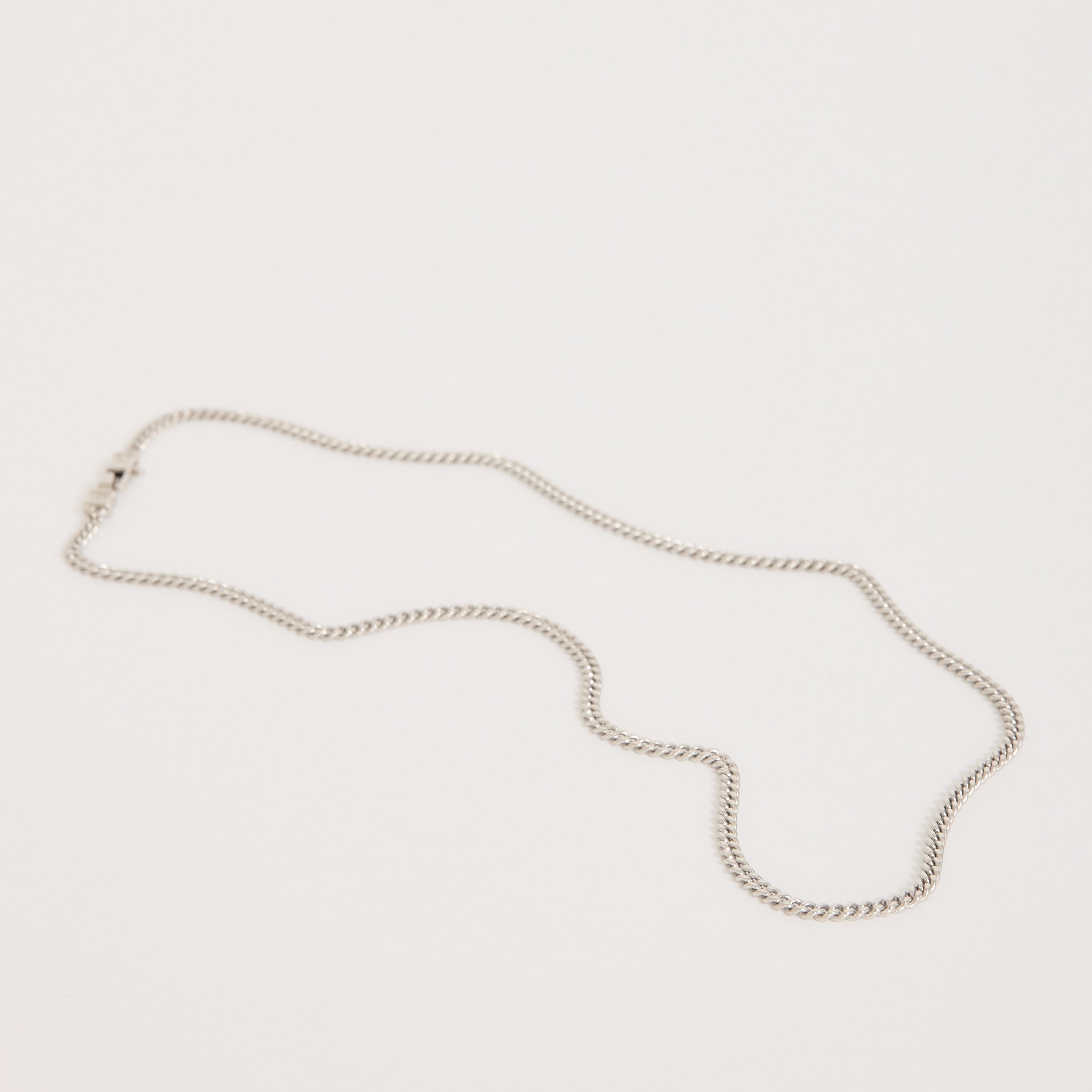 Curb Chain M Silver