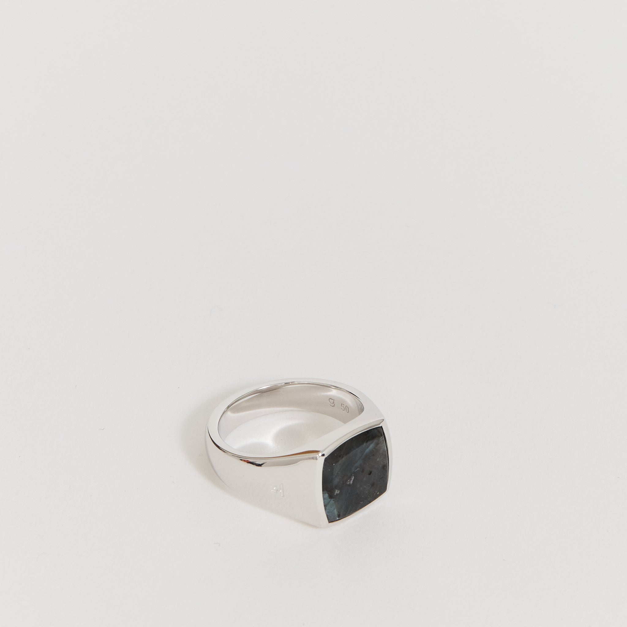Kay Ring Black Larvikite