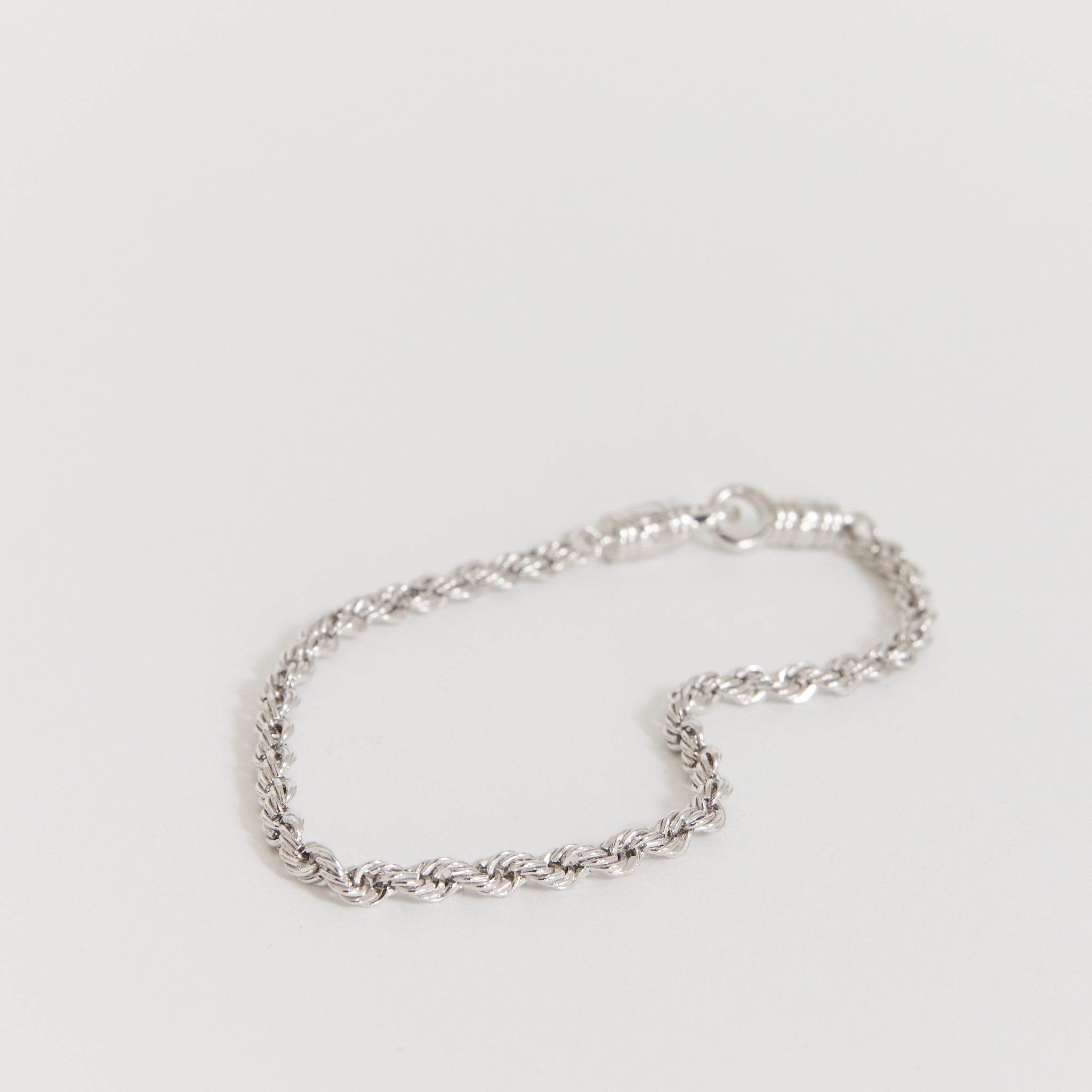 Rope Bracelet Sterling Silver