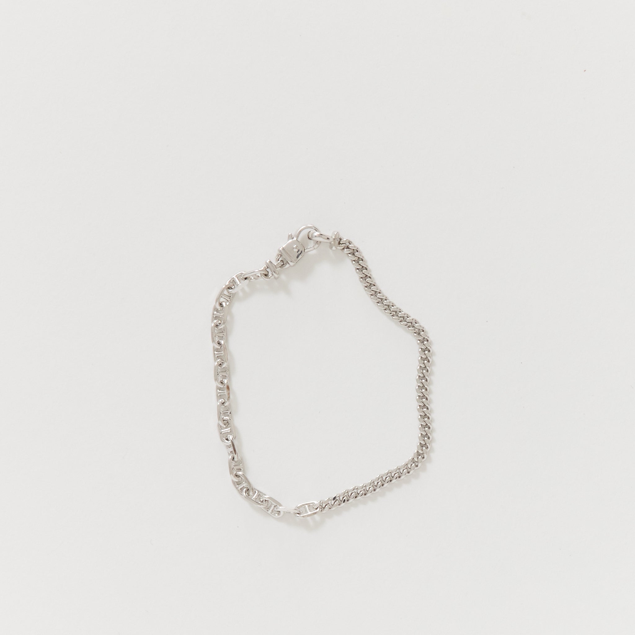 Rue Bracelet Sterling Silver | Tom Wood Mens Jewellery | Maplestore