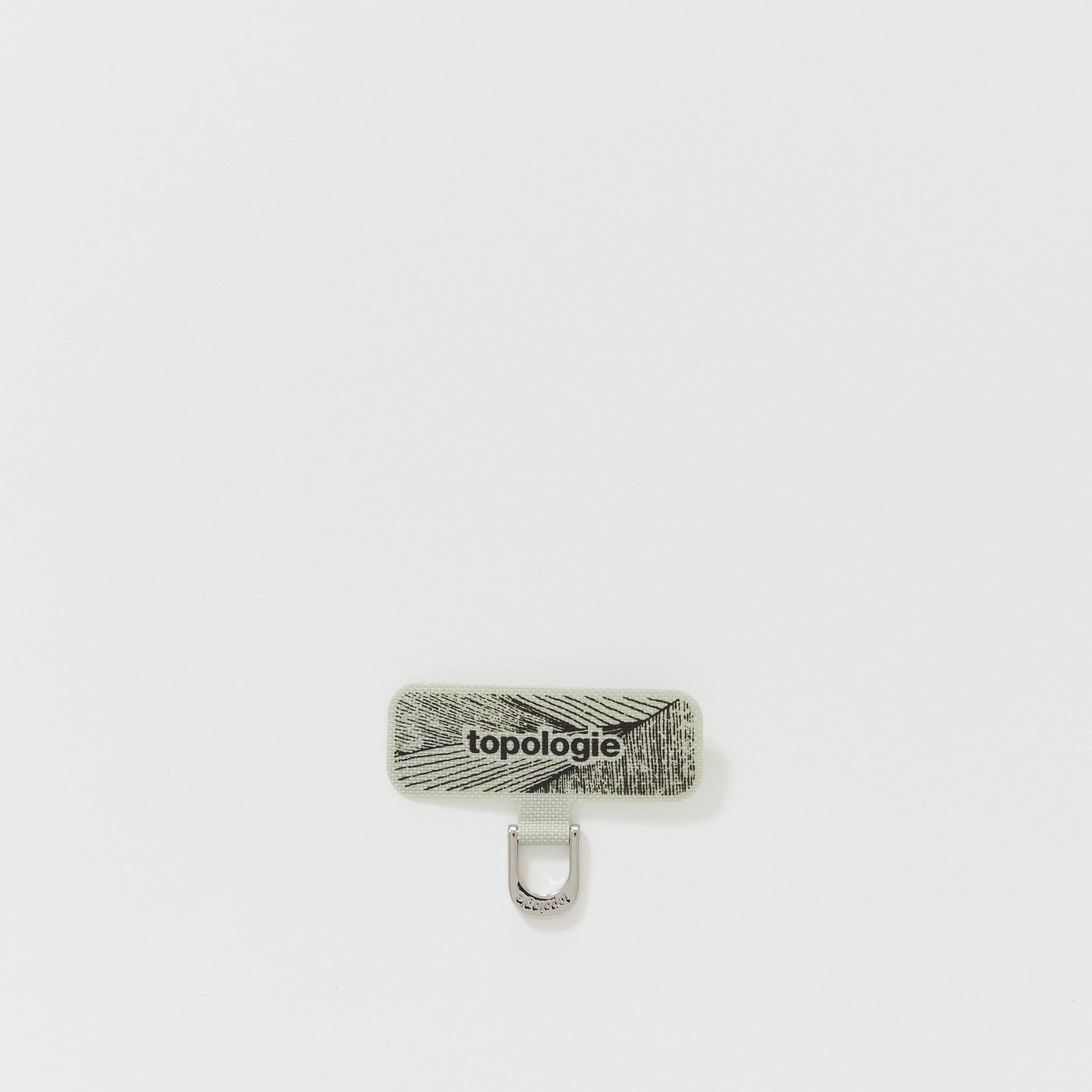 D-Ring Phone Strap Adapter Grey