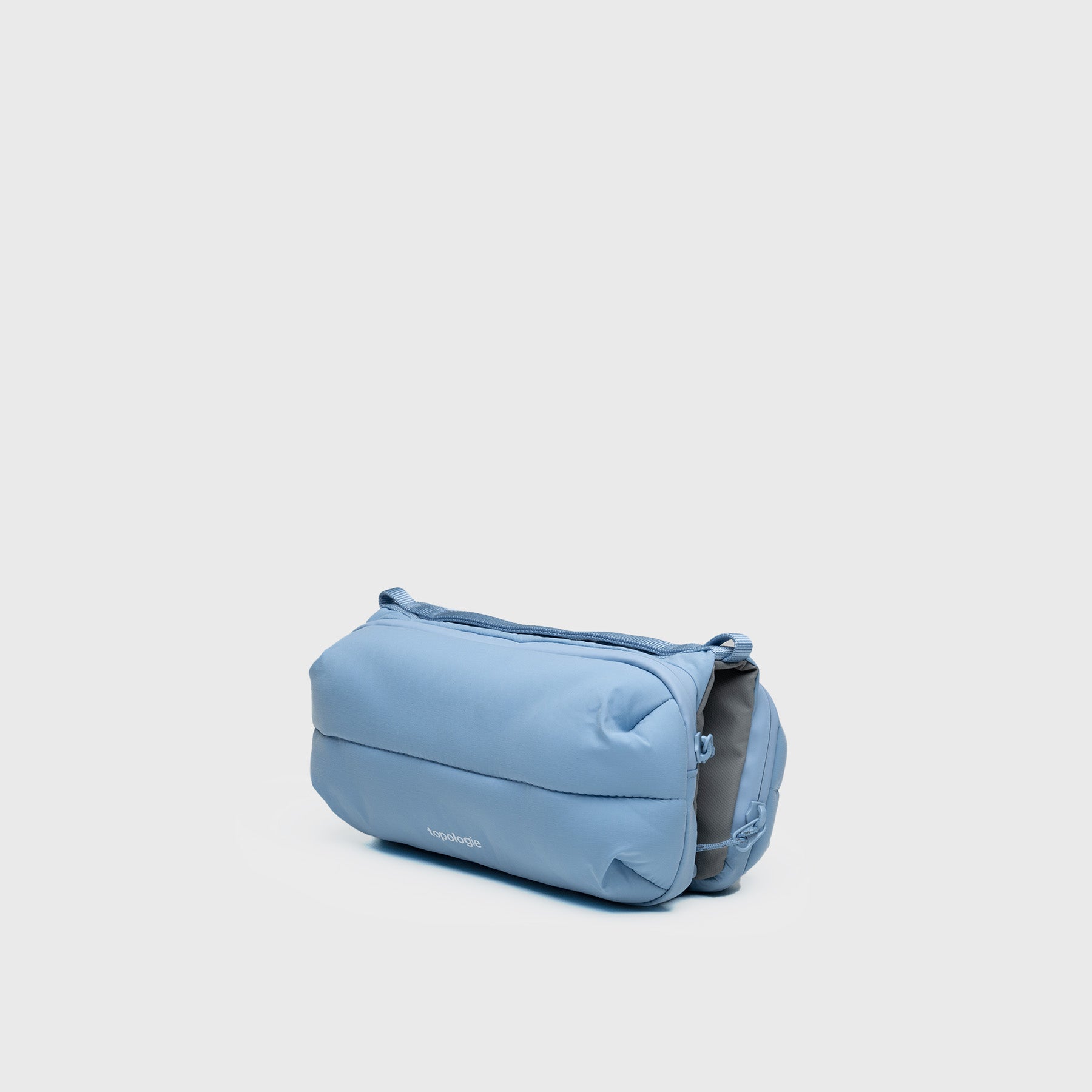 Bottle Sacoche Medium Chambray Silky Peach